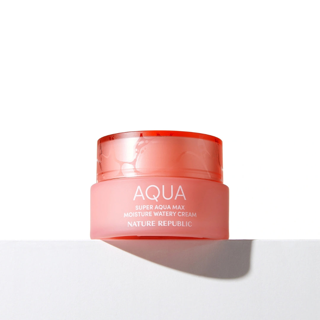Super Aqua Max Moisture Watery Cream - Gel-type cream with Moisturizing Marine Complex