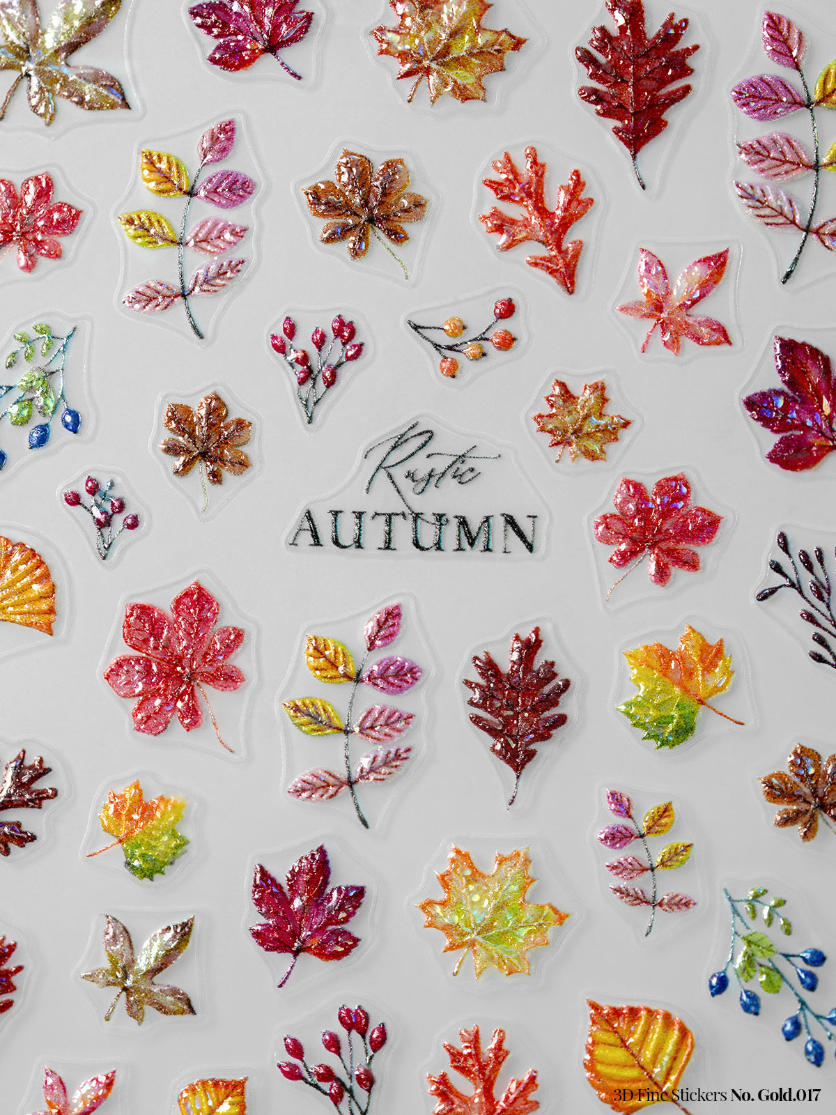 3D Fine Stickers No. Gold 017 - HER