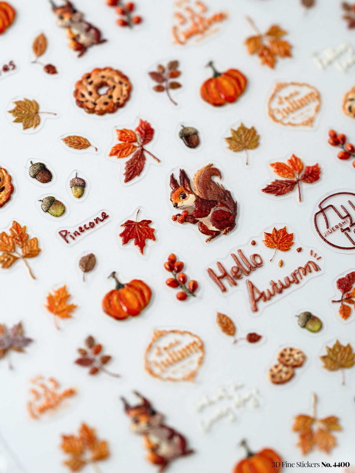 3D Fine Stickers No. 4400 - HER