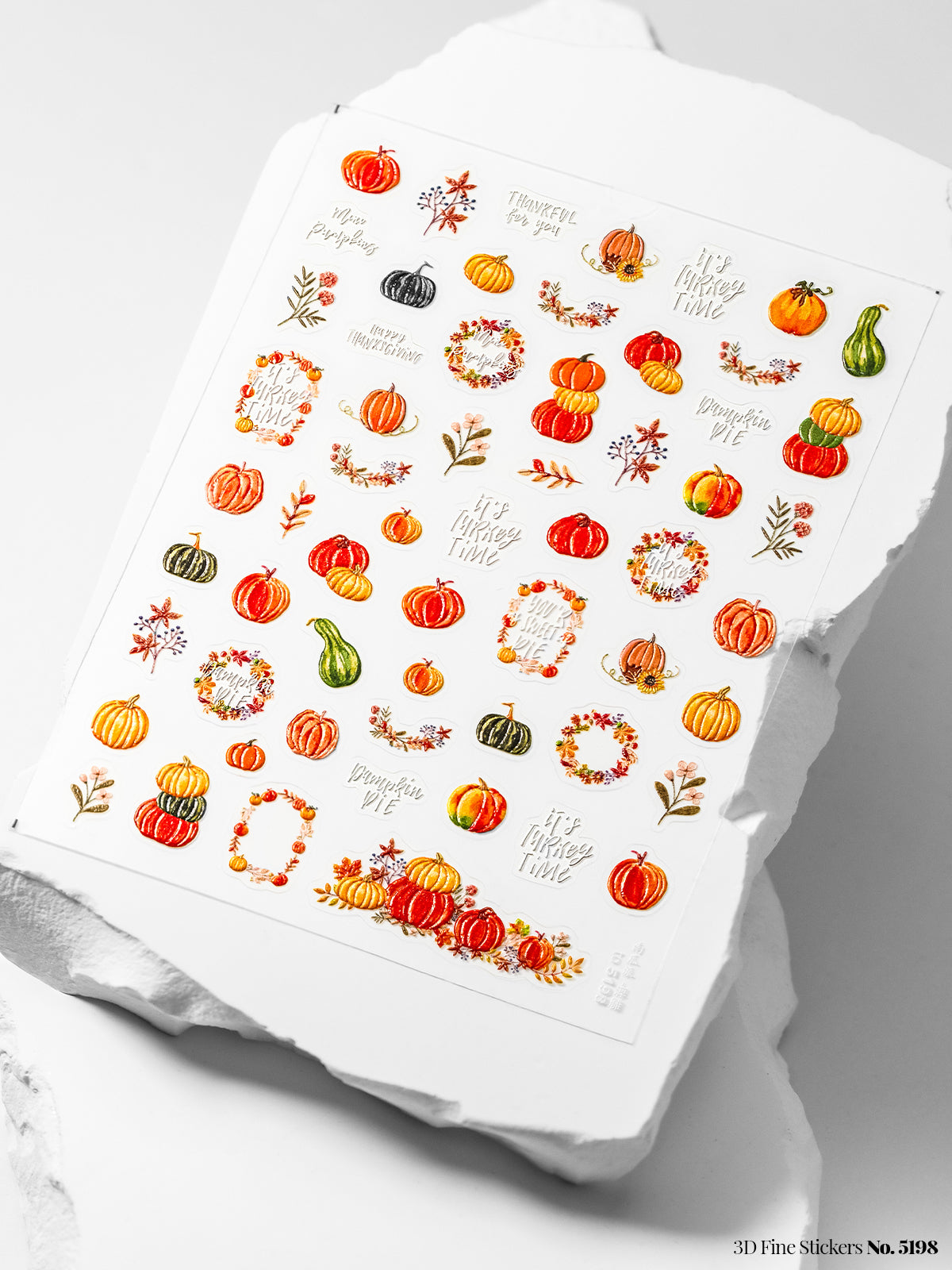 3D Fine Stickers No. 5198