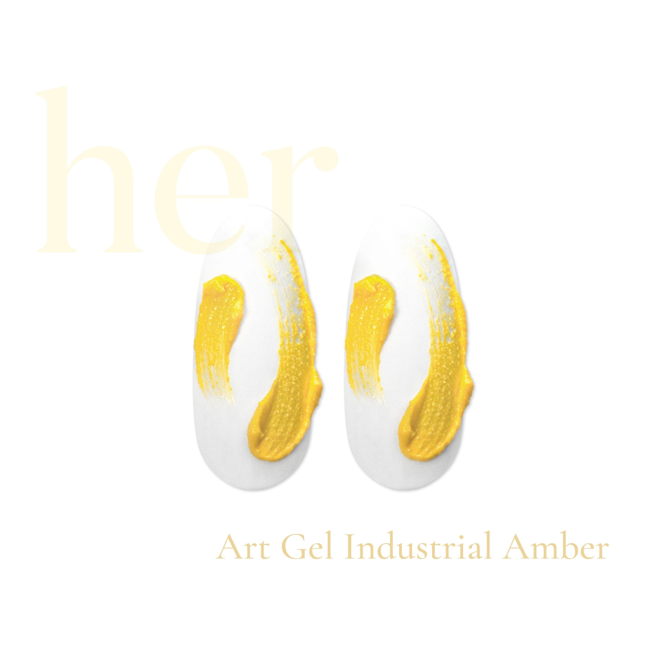 Art gel industrial - Amber