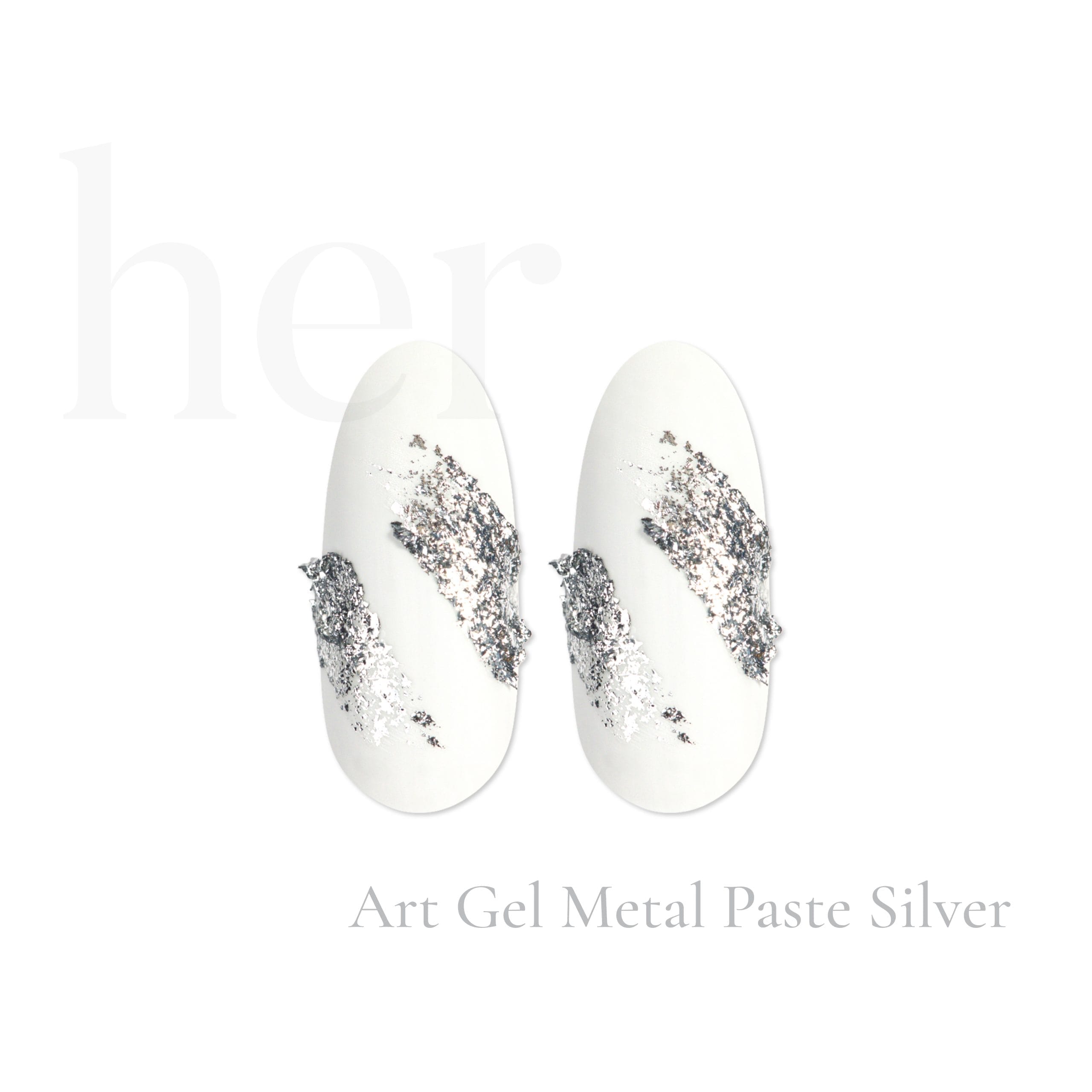 Art gel metal paste - Silver