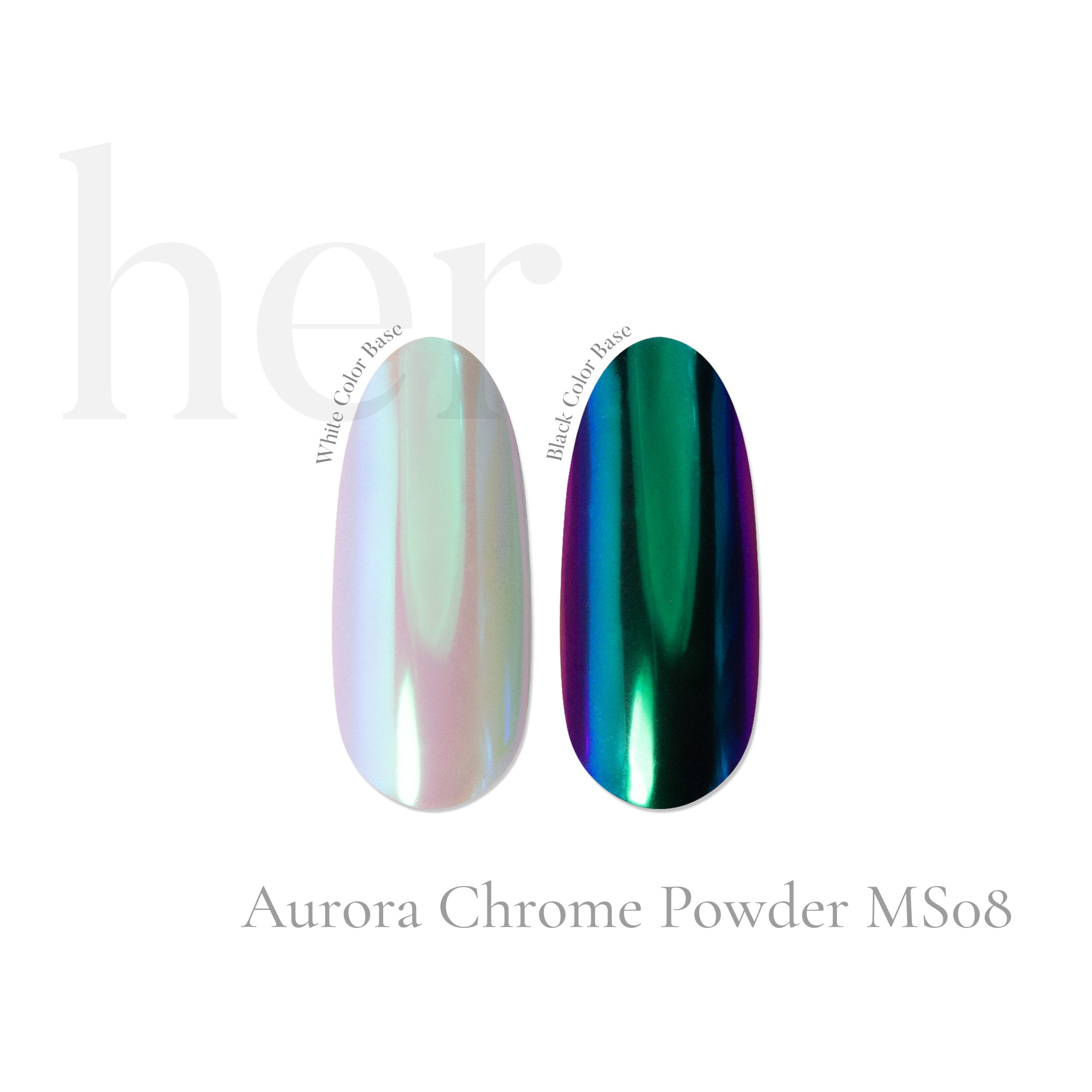 Aurora Chrome Powder MS08