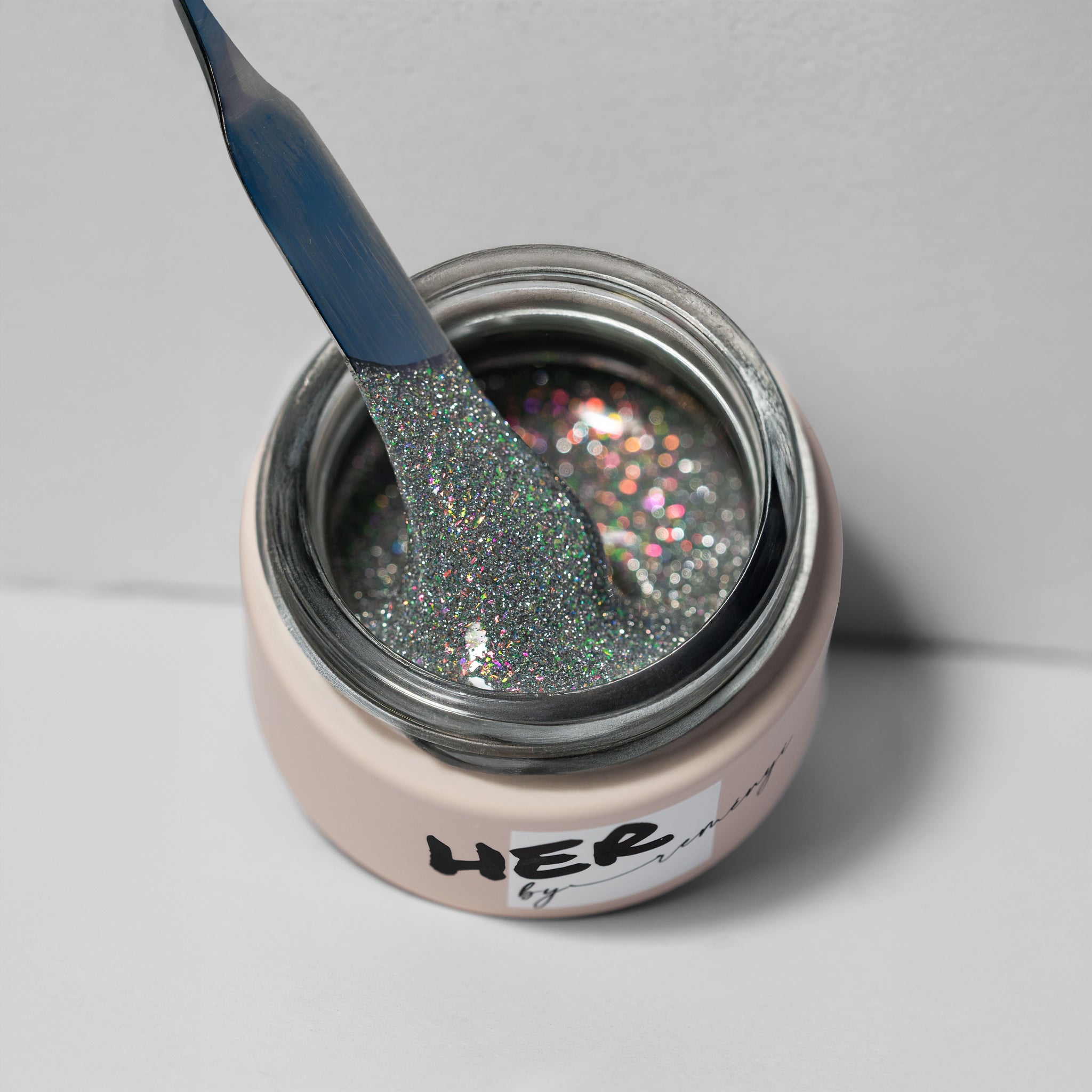 Builder Gel JEWEL - SILVER
