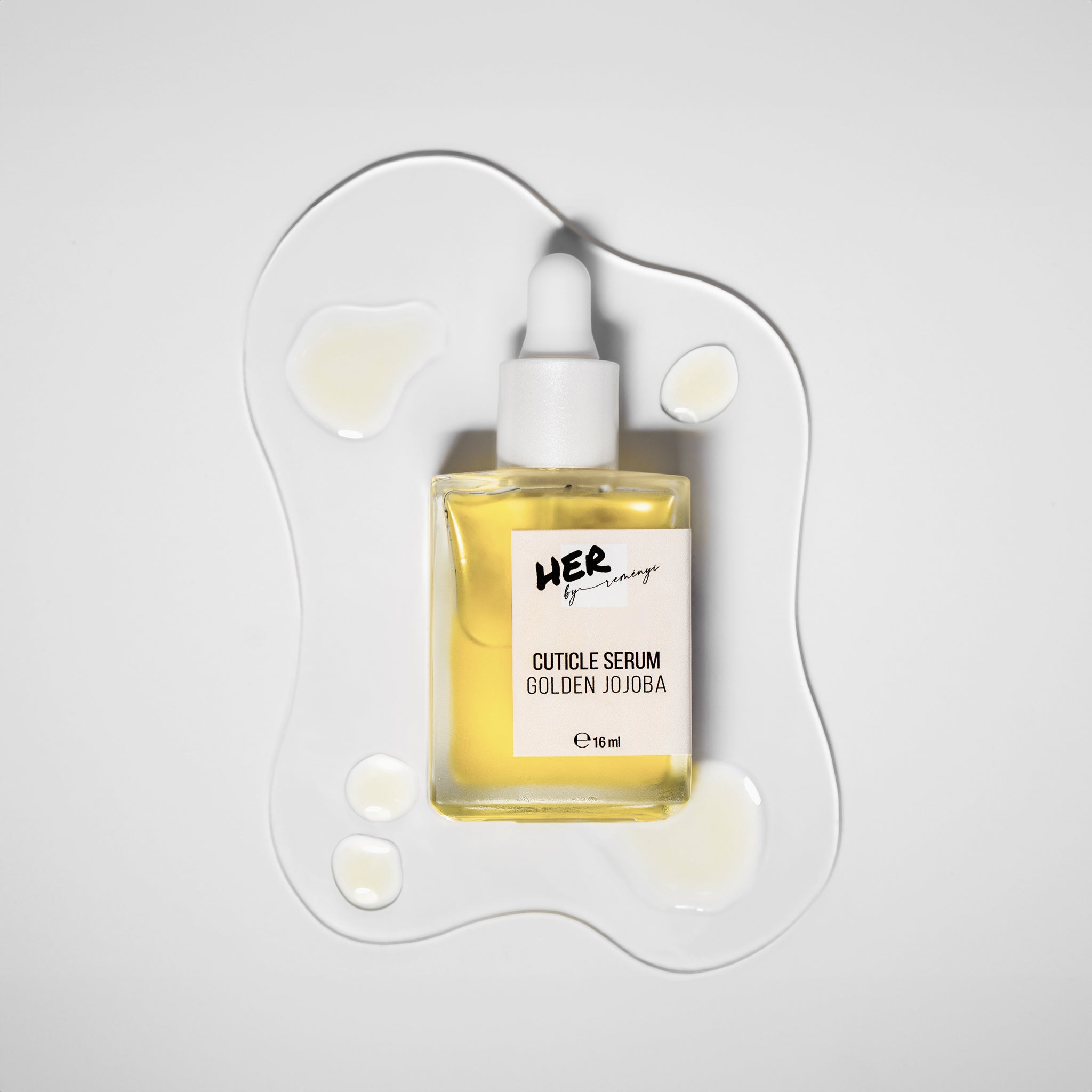 Cuticle Serum Golden Jojoba - Ser pentru cuticule cu ulei de jojoba