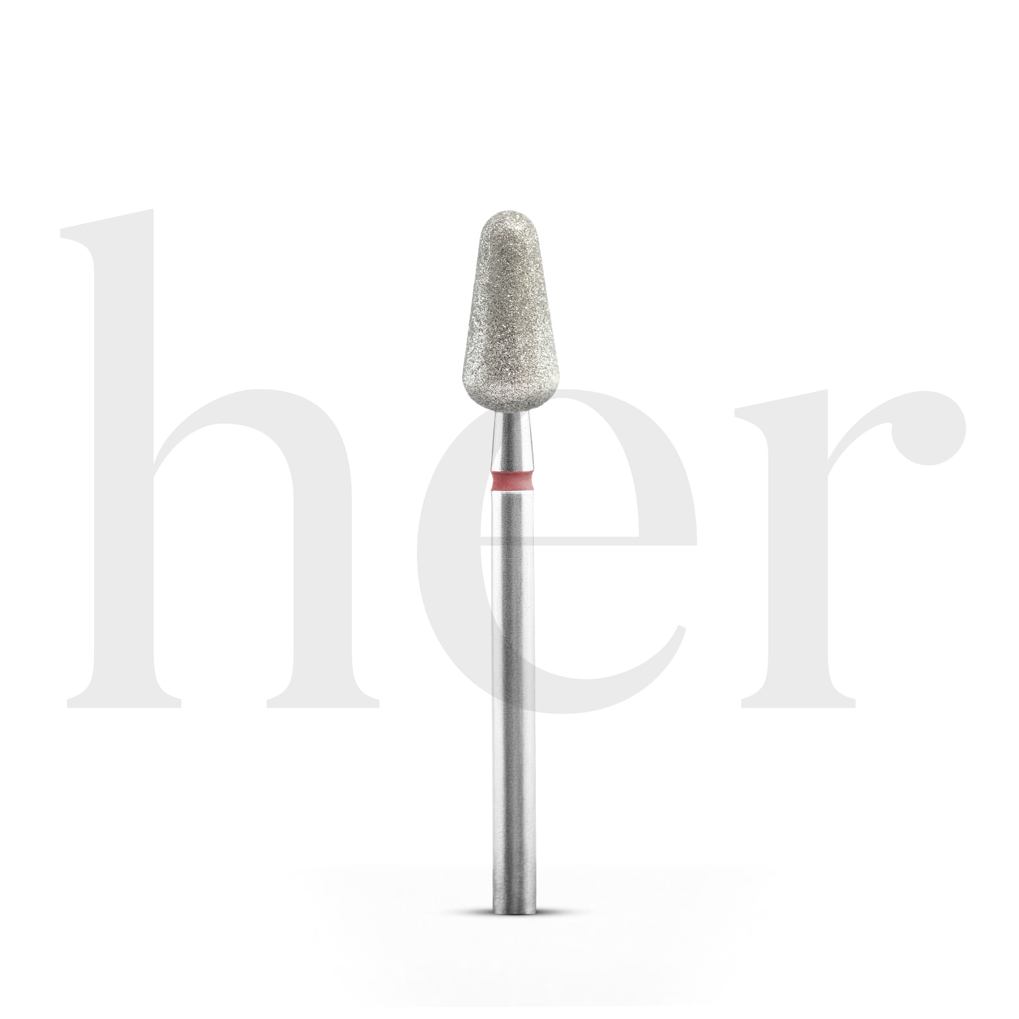Capat de freza diamantat peeling - red