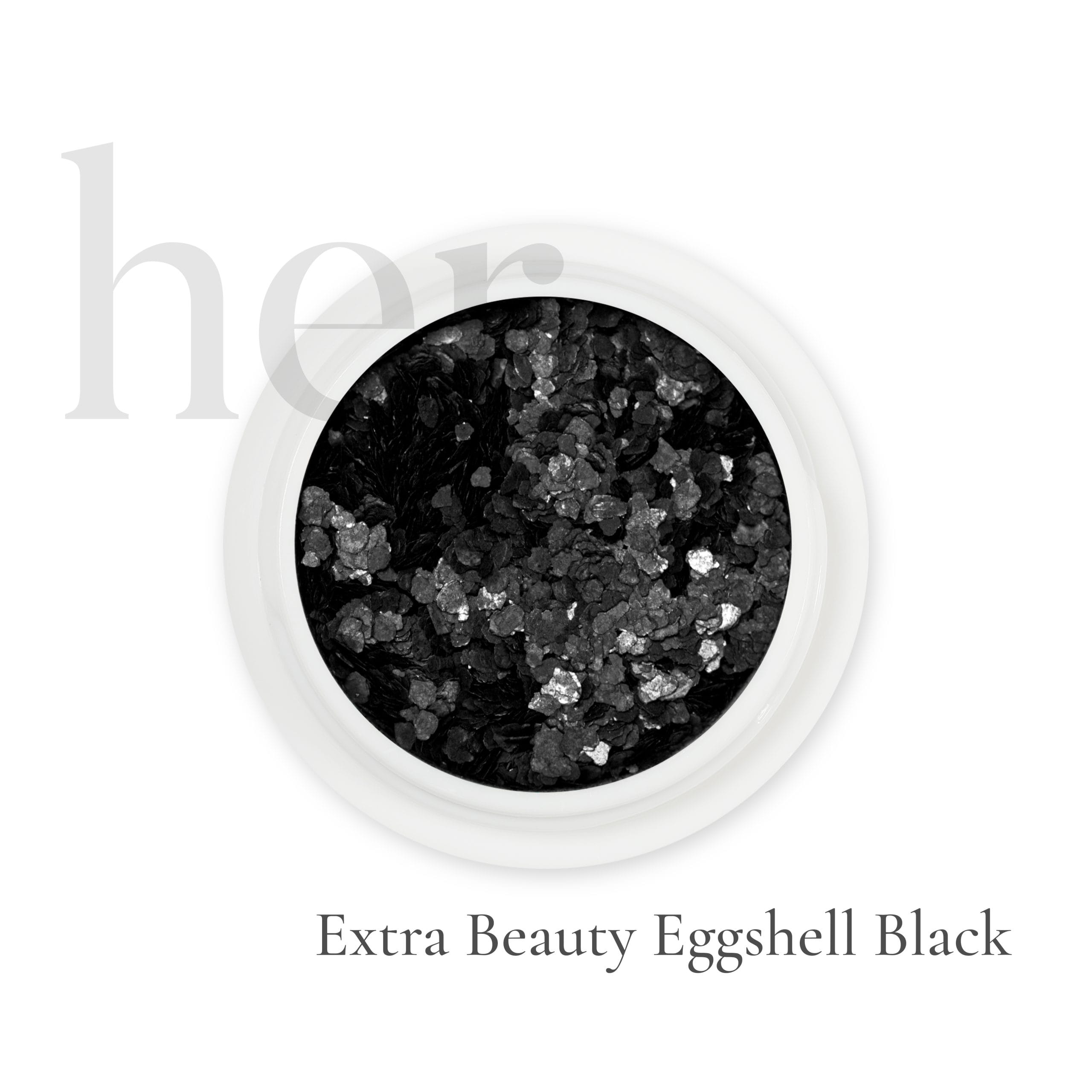 Extra Beauty EGGSHELL BLACK