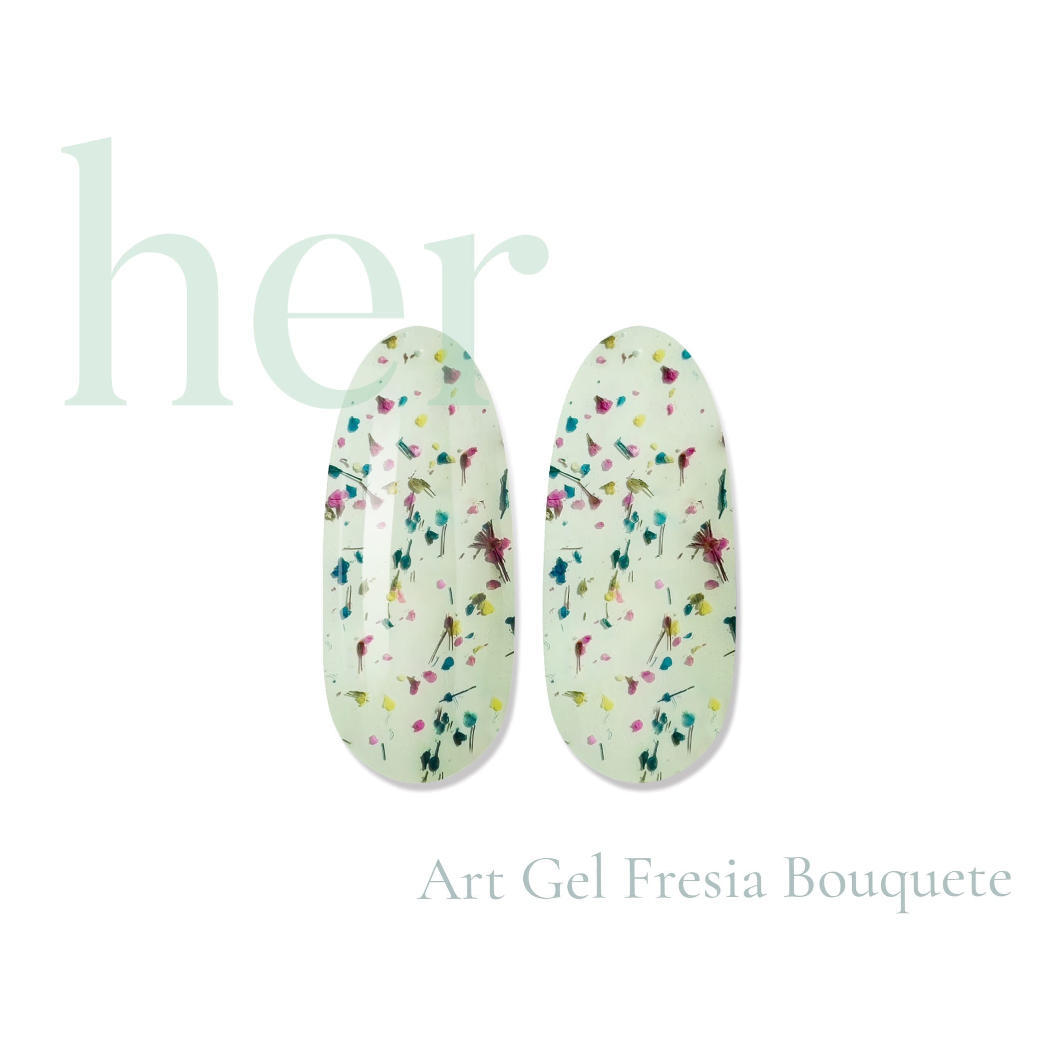 Art Gel Bouquete - Fresia