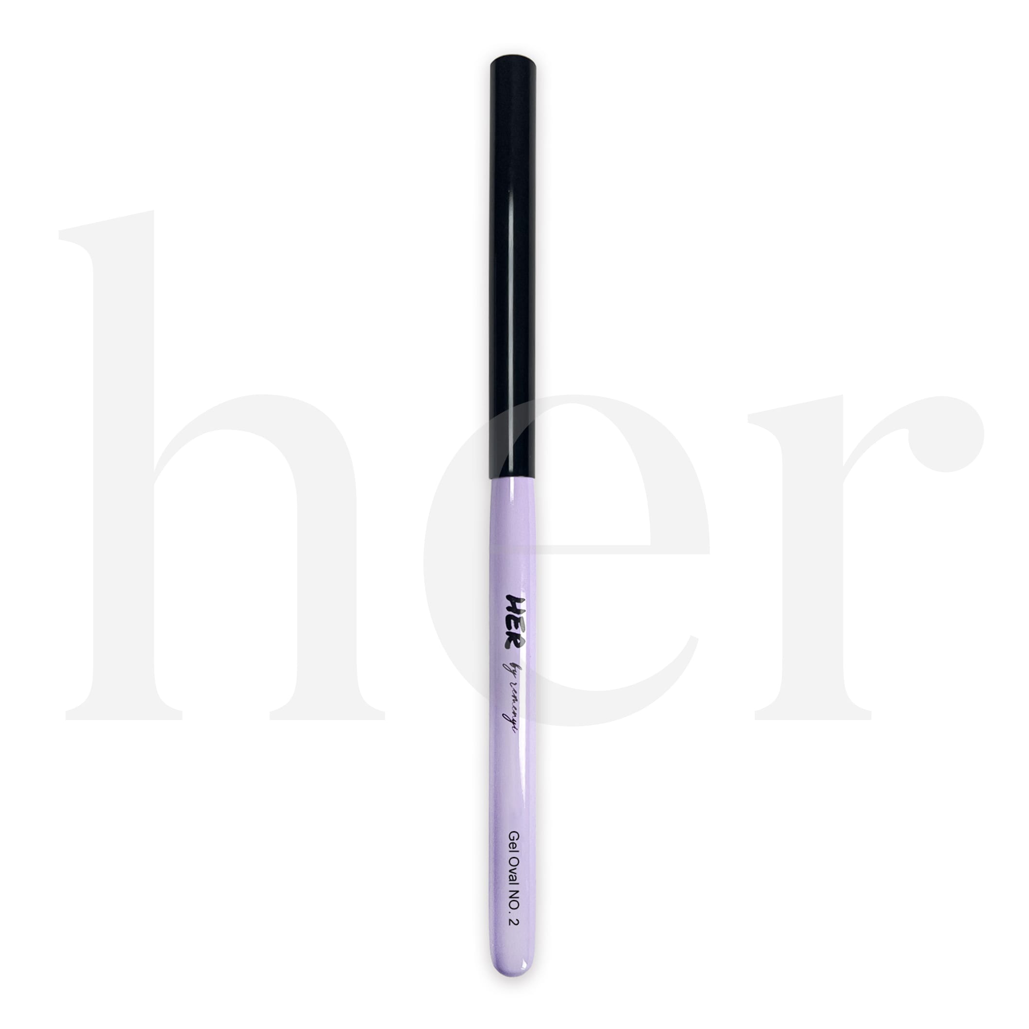 Oval Gel Brush No. 2