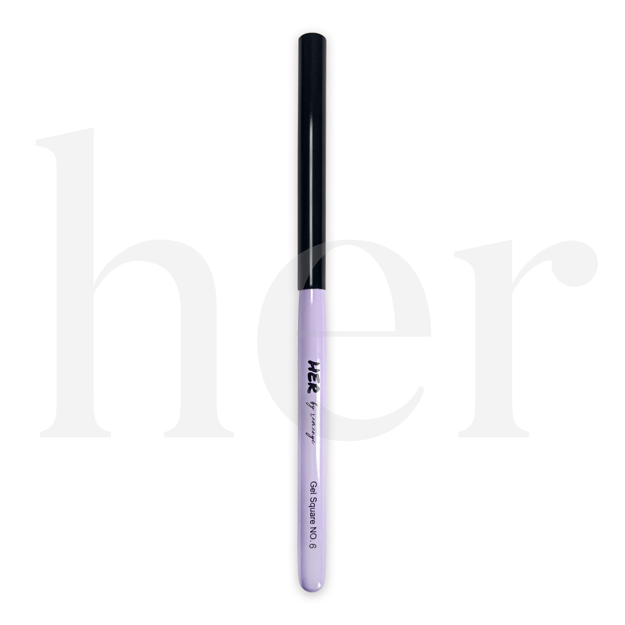 Gel Square Brush No. 6