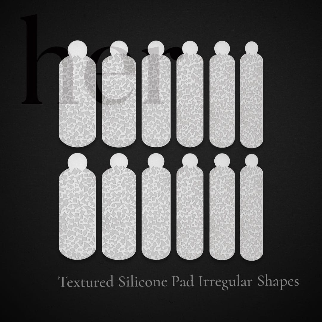 Textured Silicone Pad Irregular Shapes