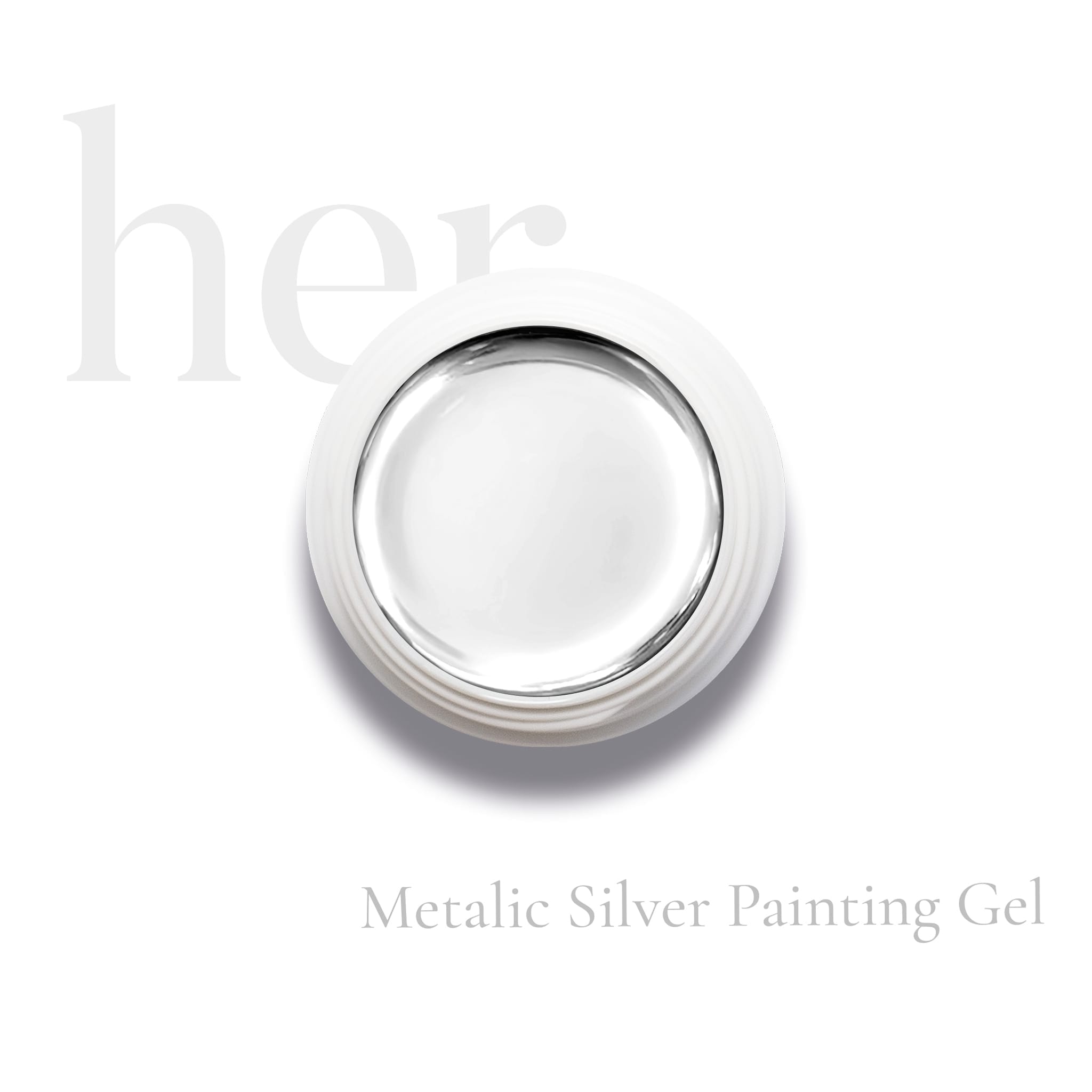 Painting Gel METALLIC SILVER