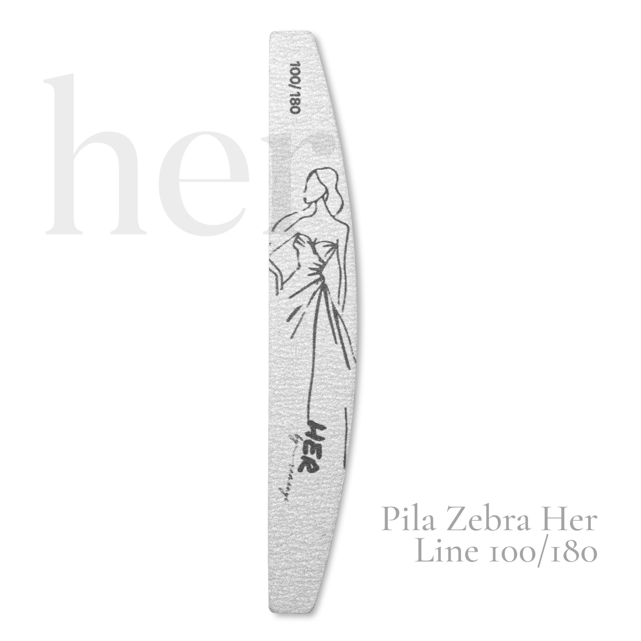Pila zebra Her line 100/180