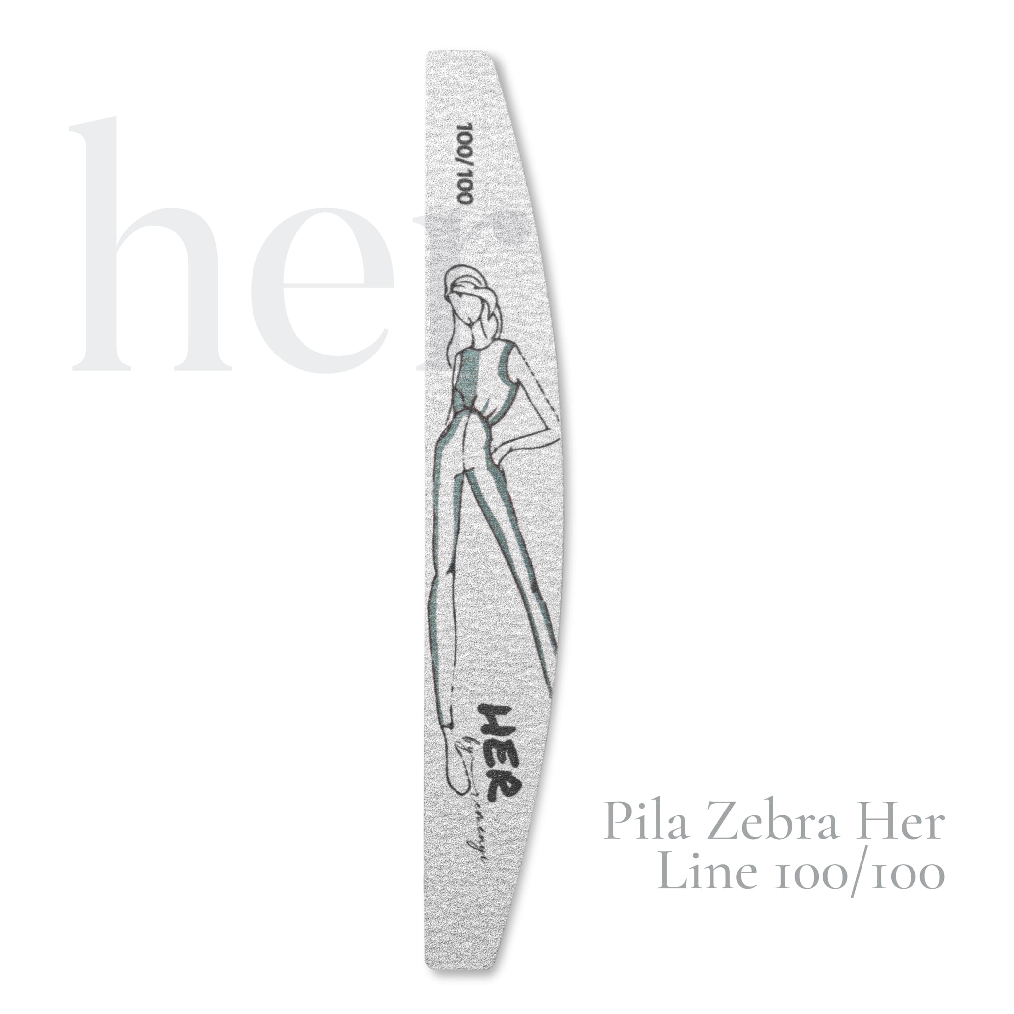 Pila zebra Her line 100/100