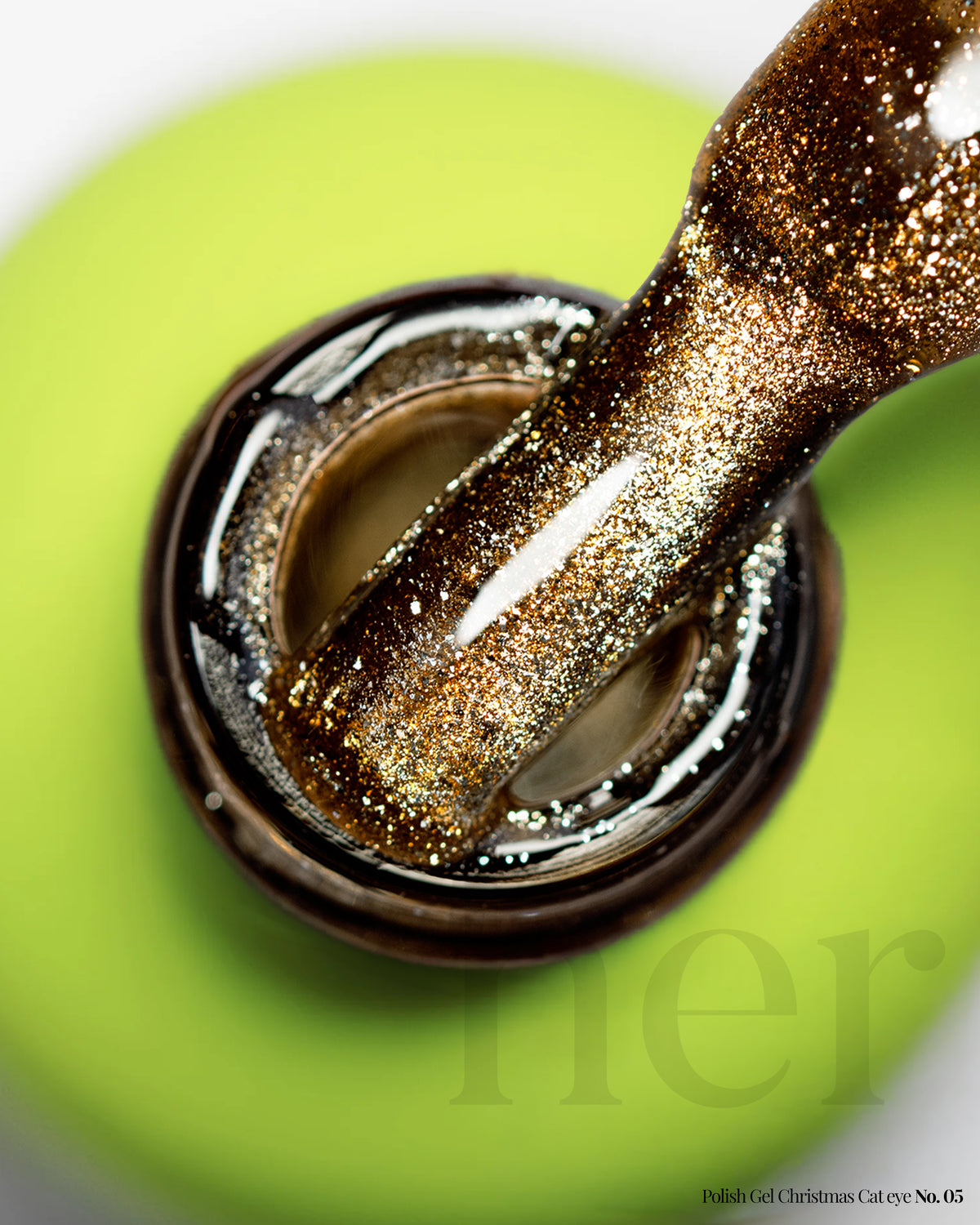 Polish Gel - CHRISTMAS CAT EYE NO. 05