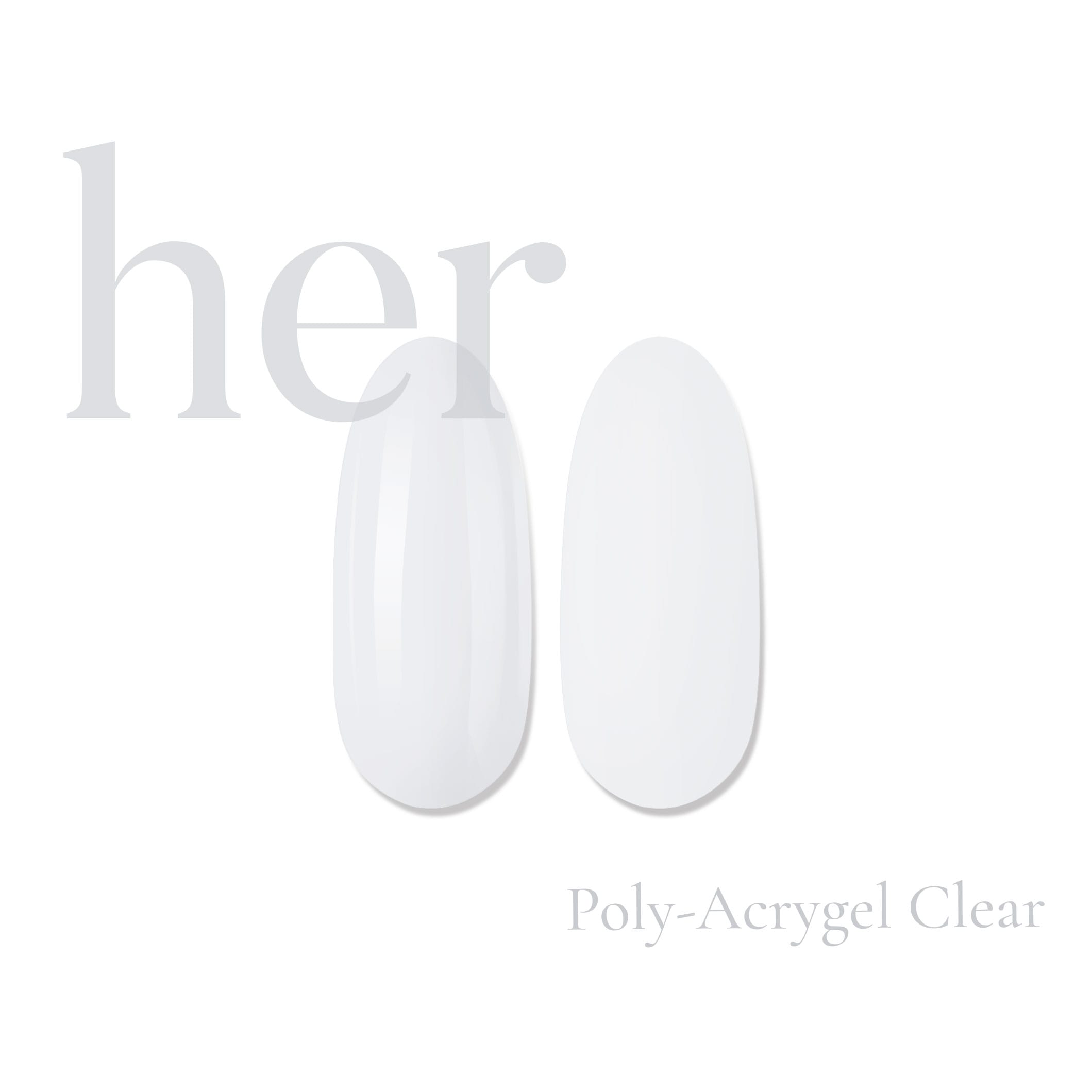 Poly-Acrygel CLEAR