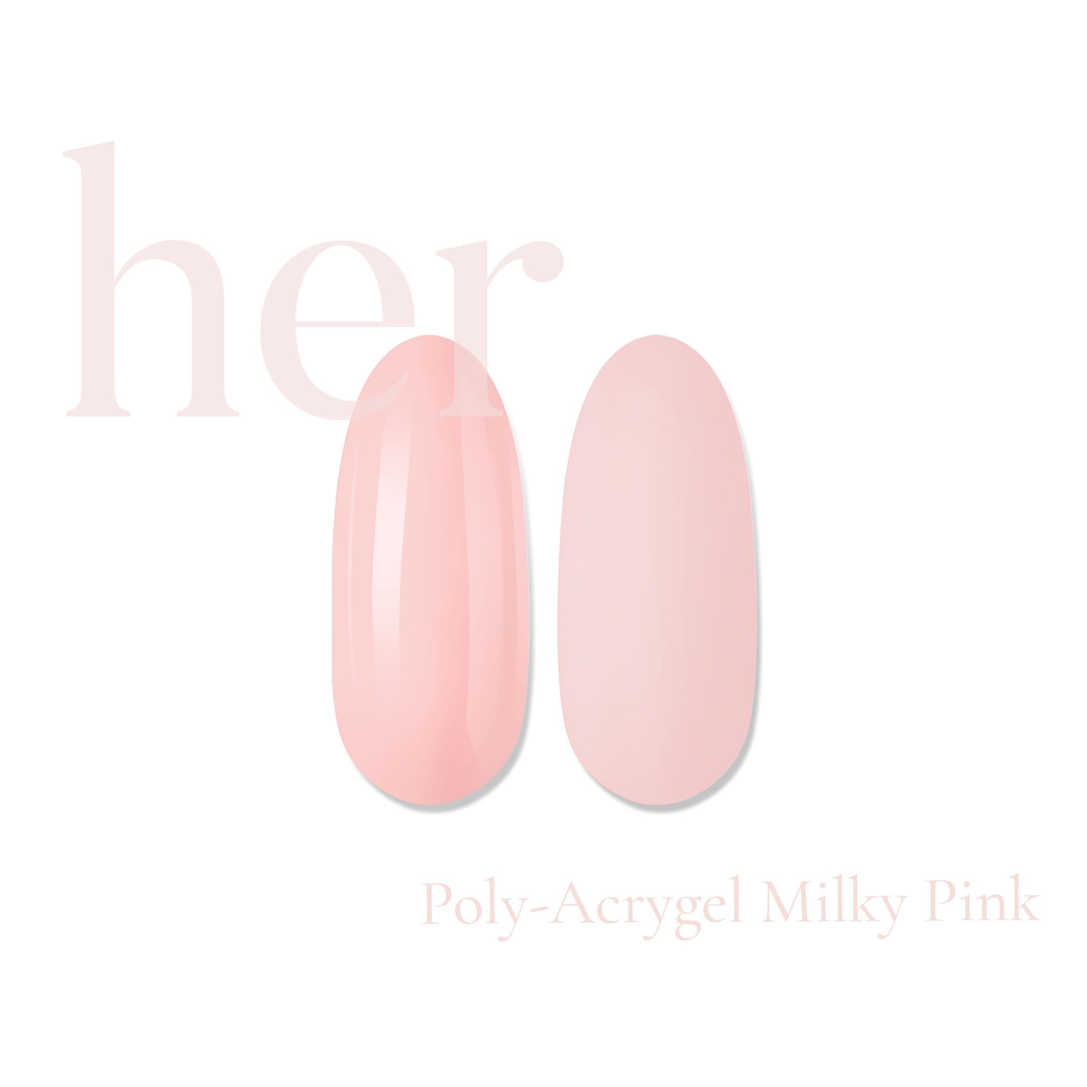 Poly-Acrygel MILKY PINK