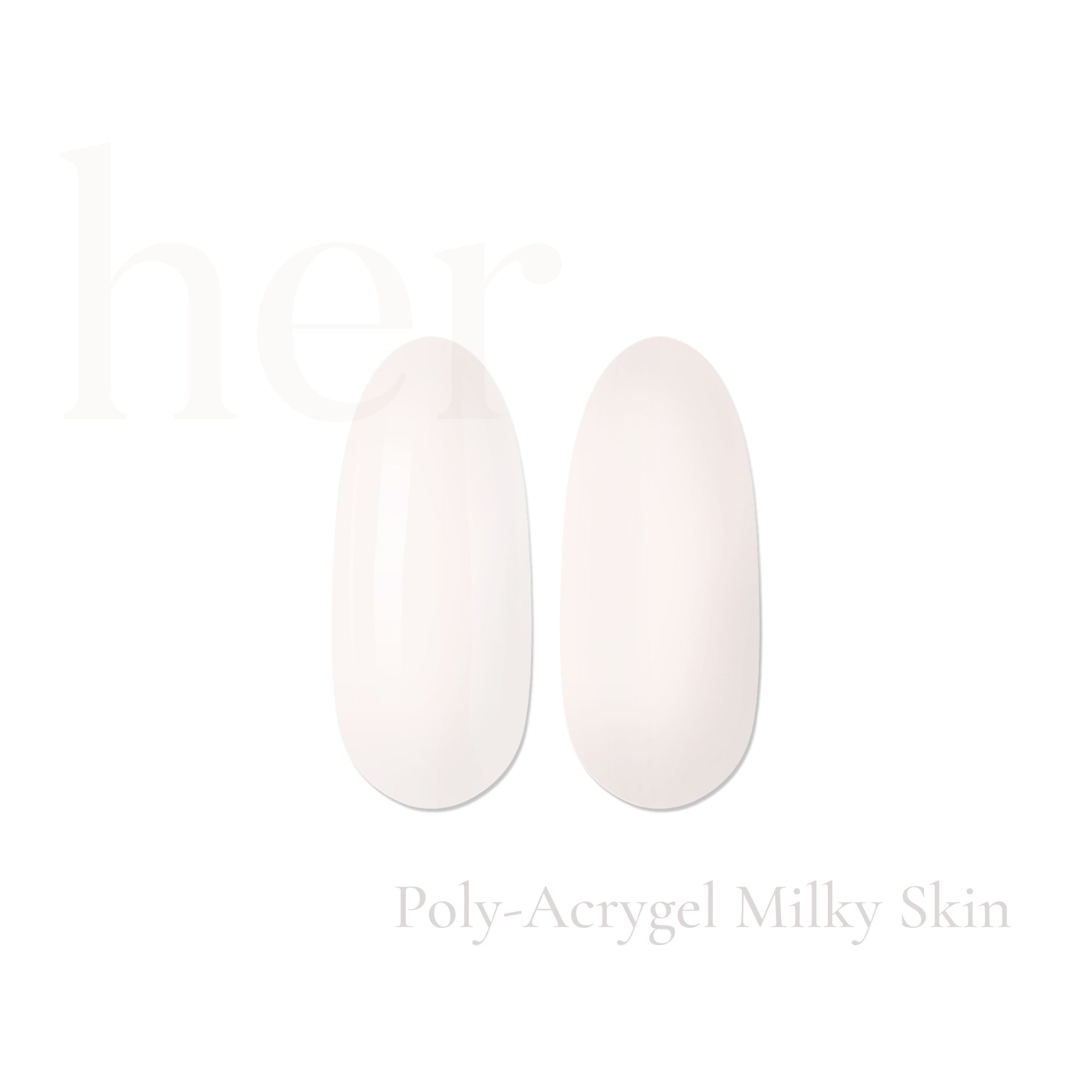 Poly-Acrygel MILKY SKIN