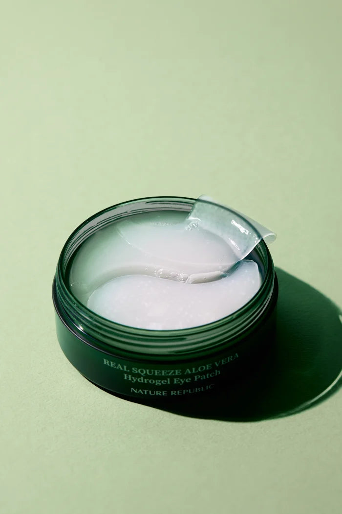Real squeeze Aloe Vera Hydrogel eye patch - Hydrogel eye patches