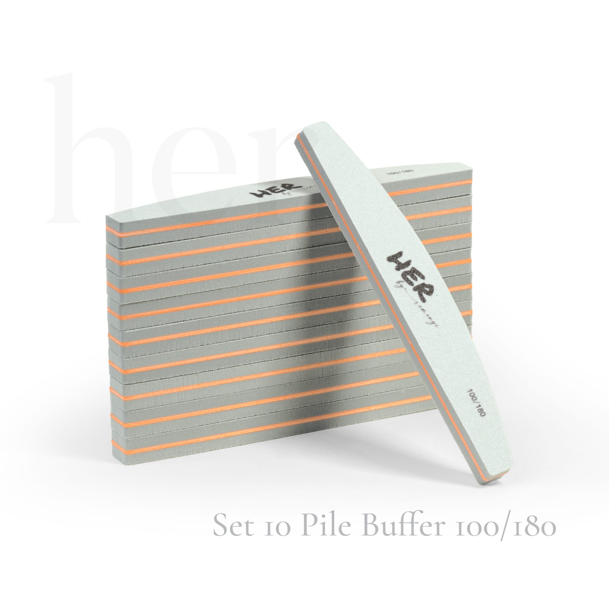 Set 10 pile buffer 100/180