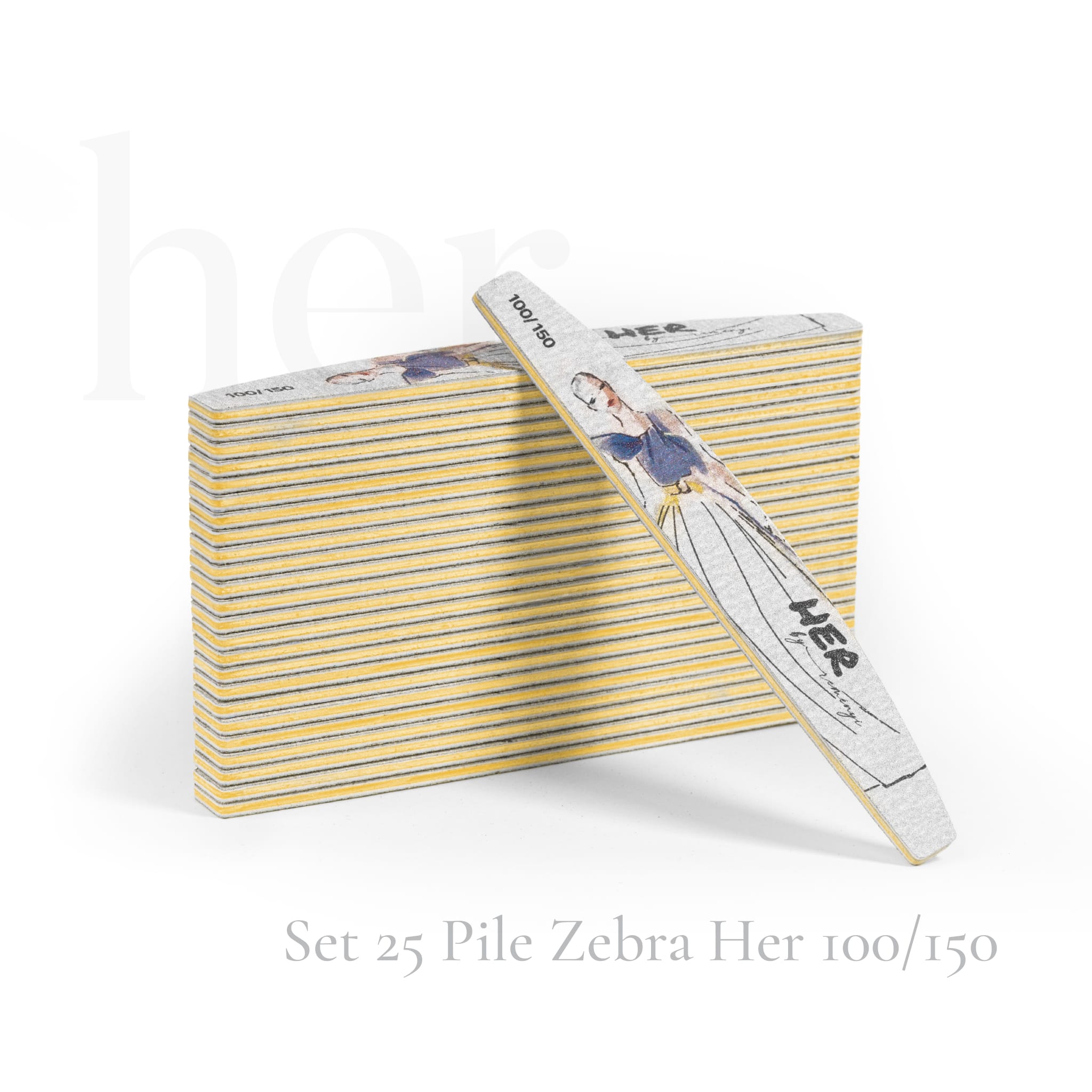 Set 25 pile zebra Her 100/150