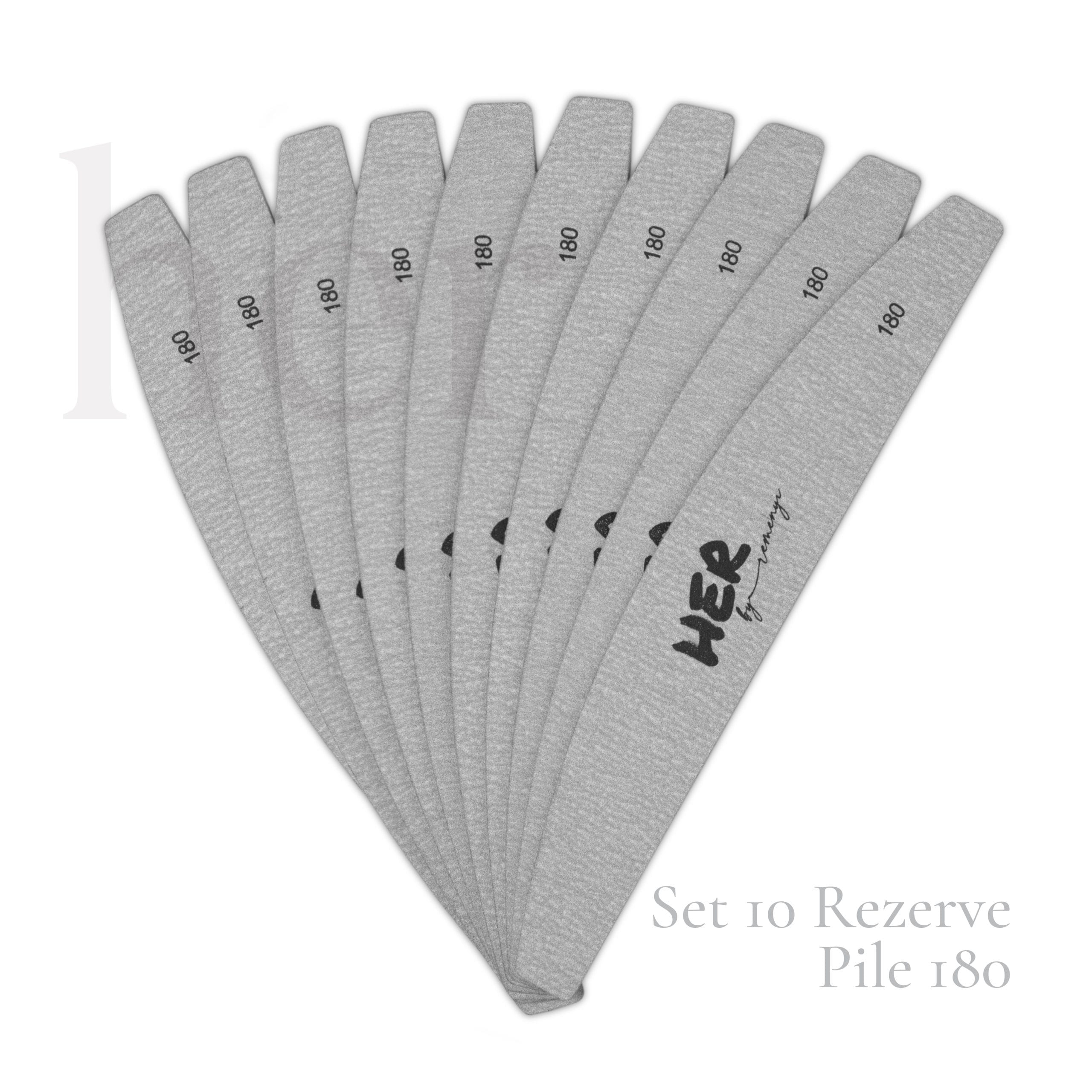 Set 10 rezerve pila 180