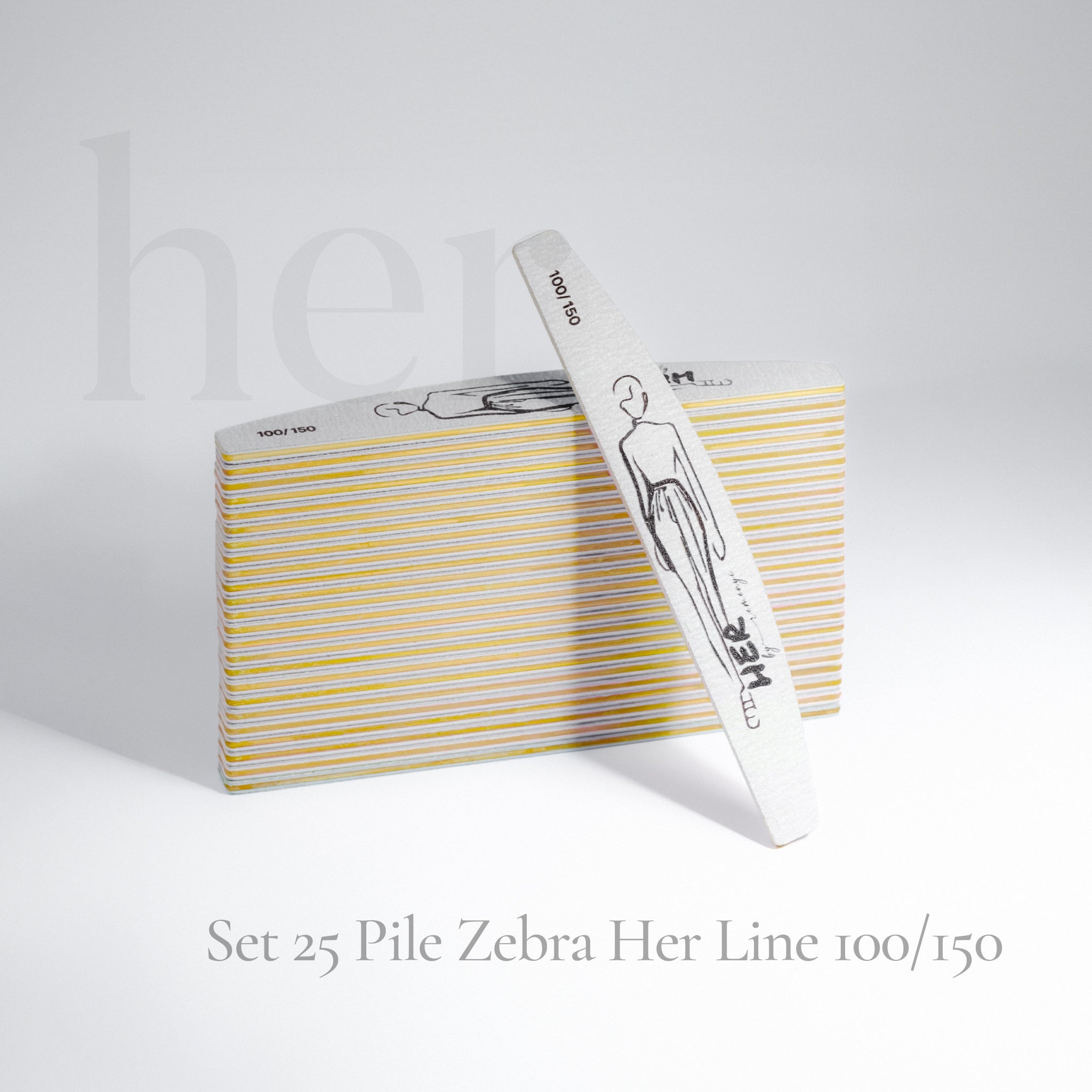 Set 25 pile zebra Her line 100/150