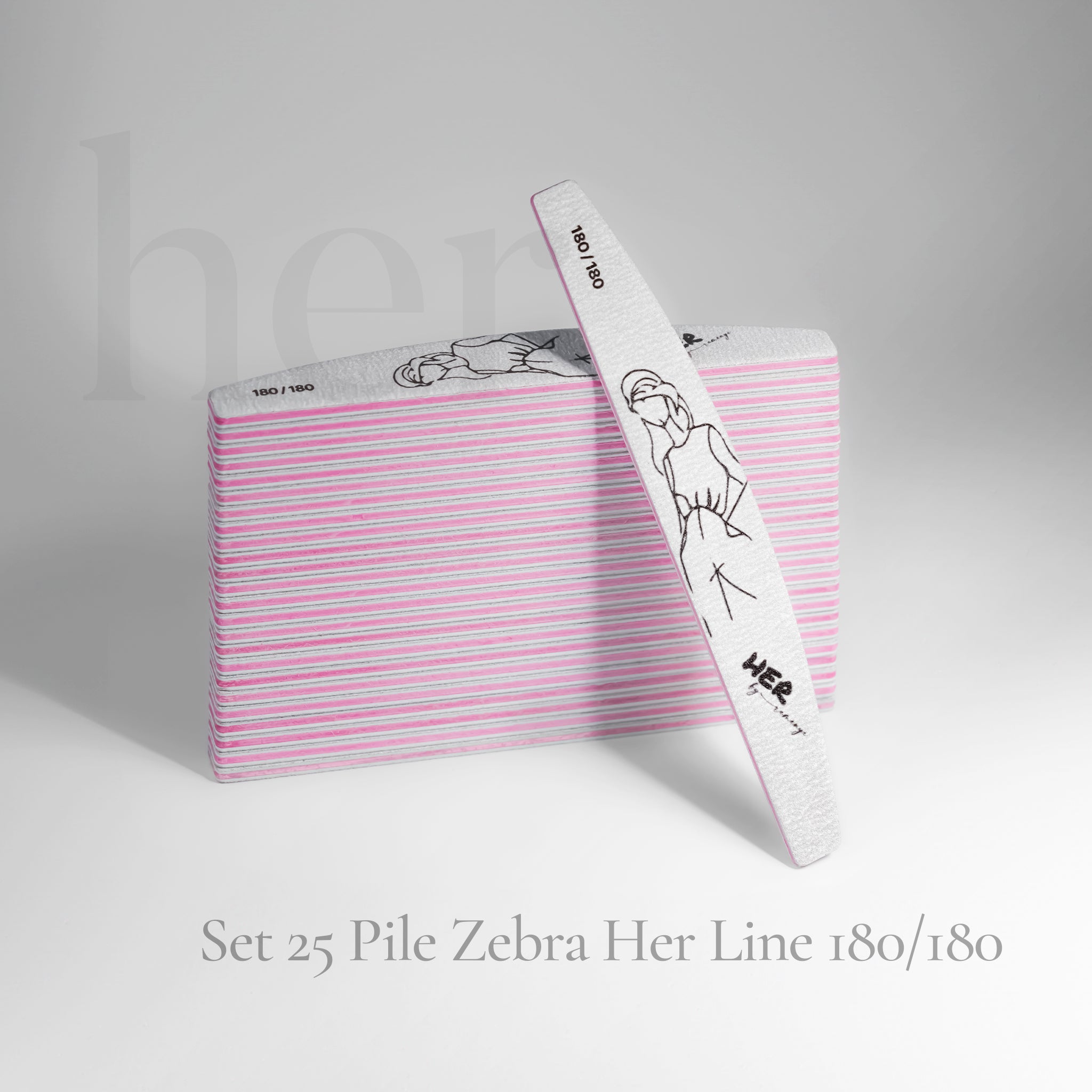 Set 25 pile zebra Her line 180/180