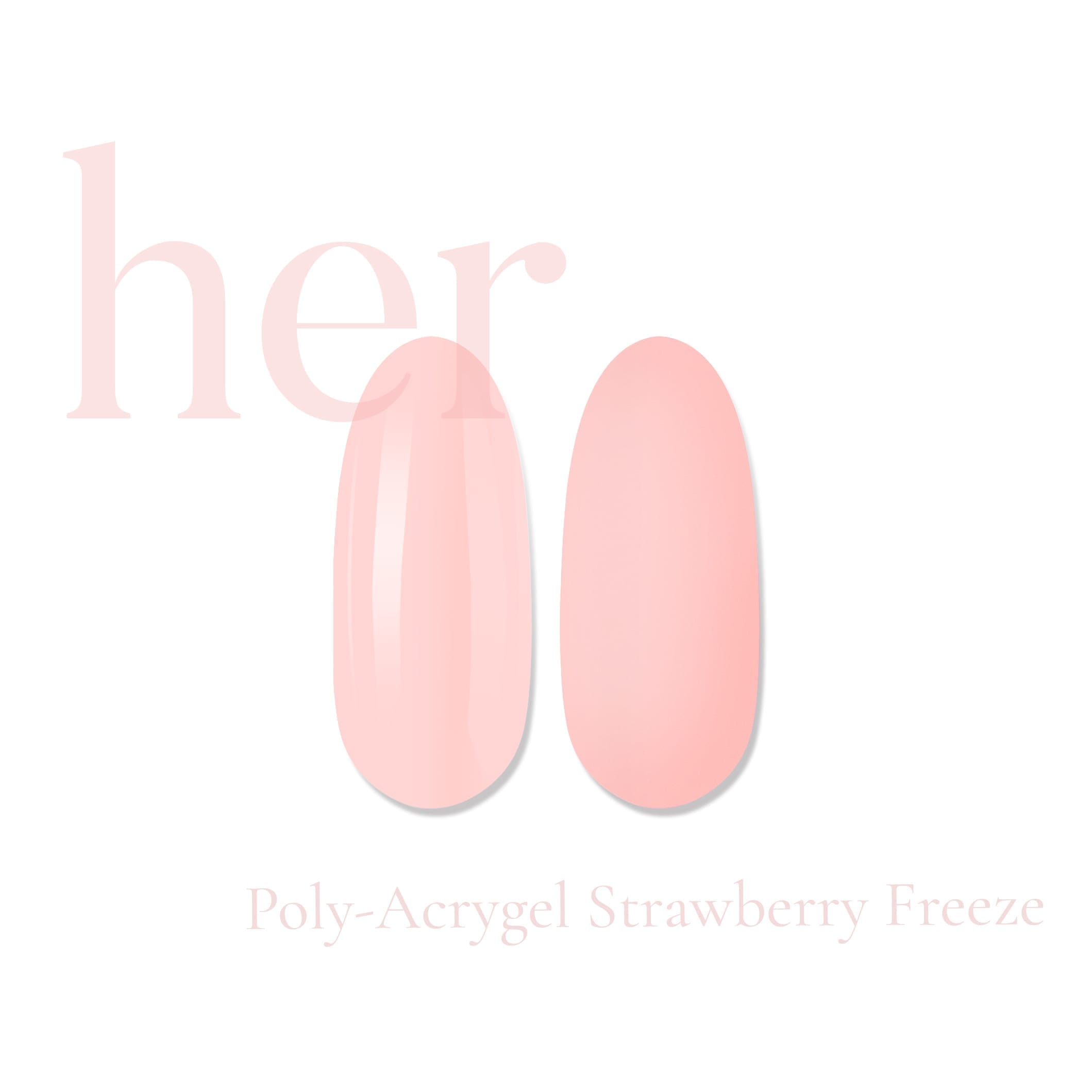 Poly-Acrygel STRAWBERRY FREEZE