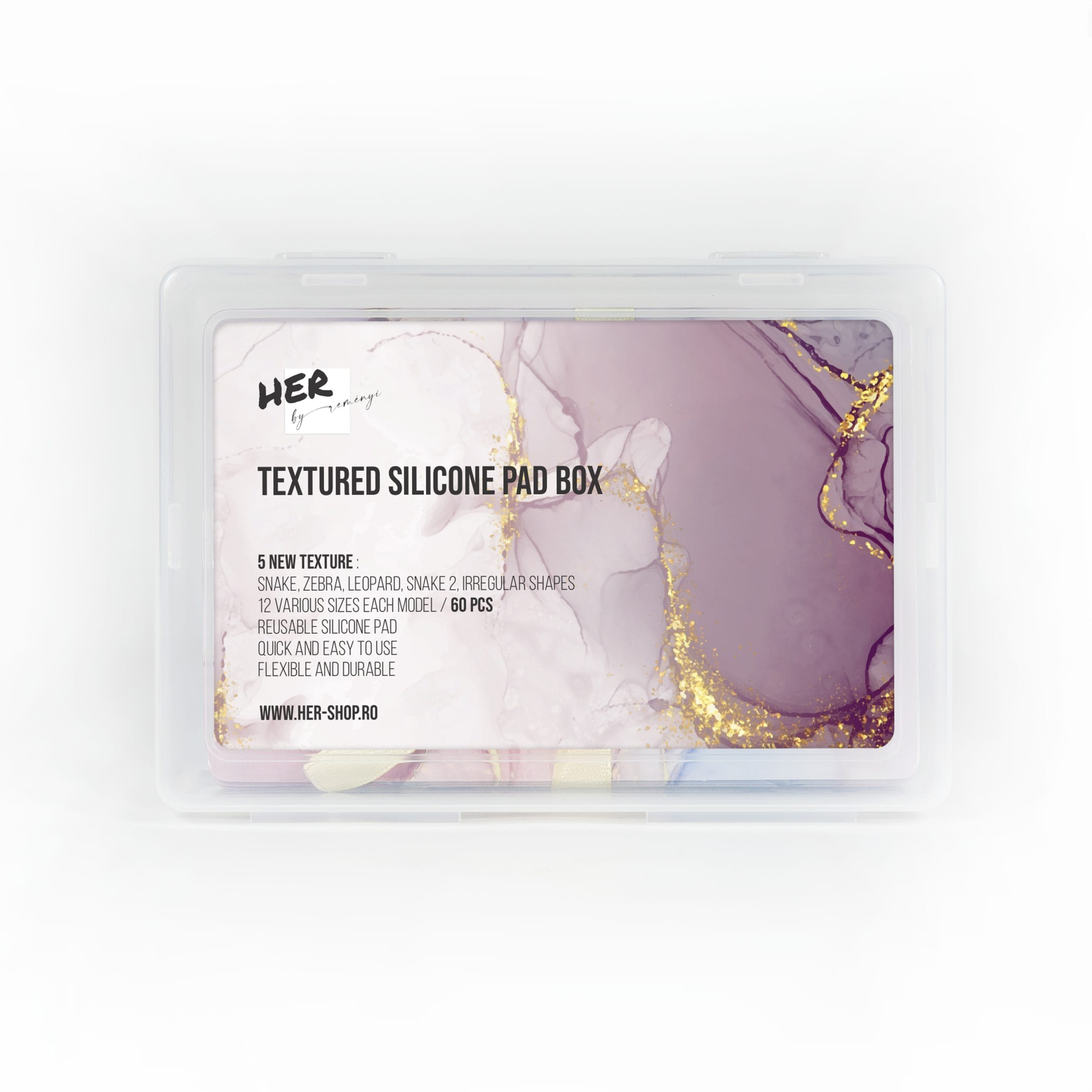 Textured Silicone Pad Box