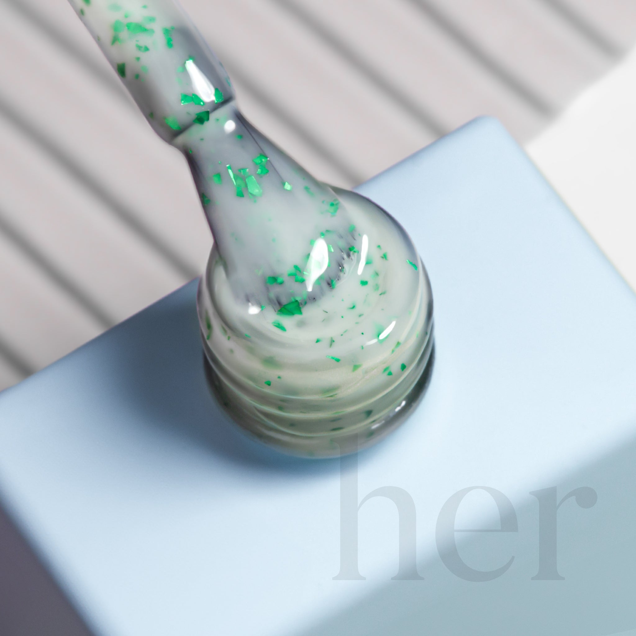 Rubber Base Coat XOXO GREEN