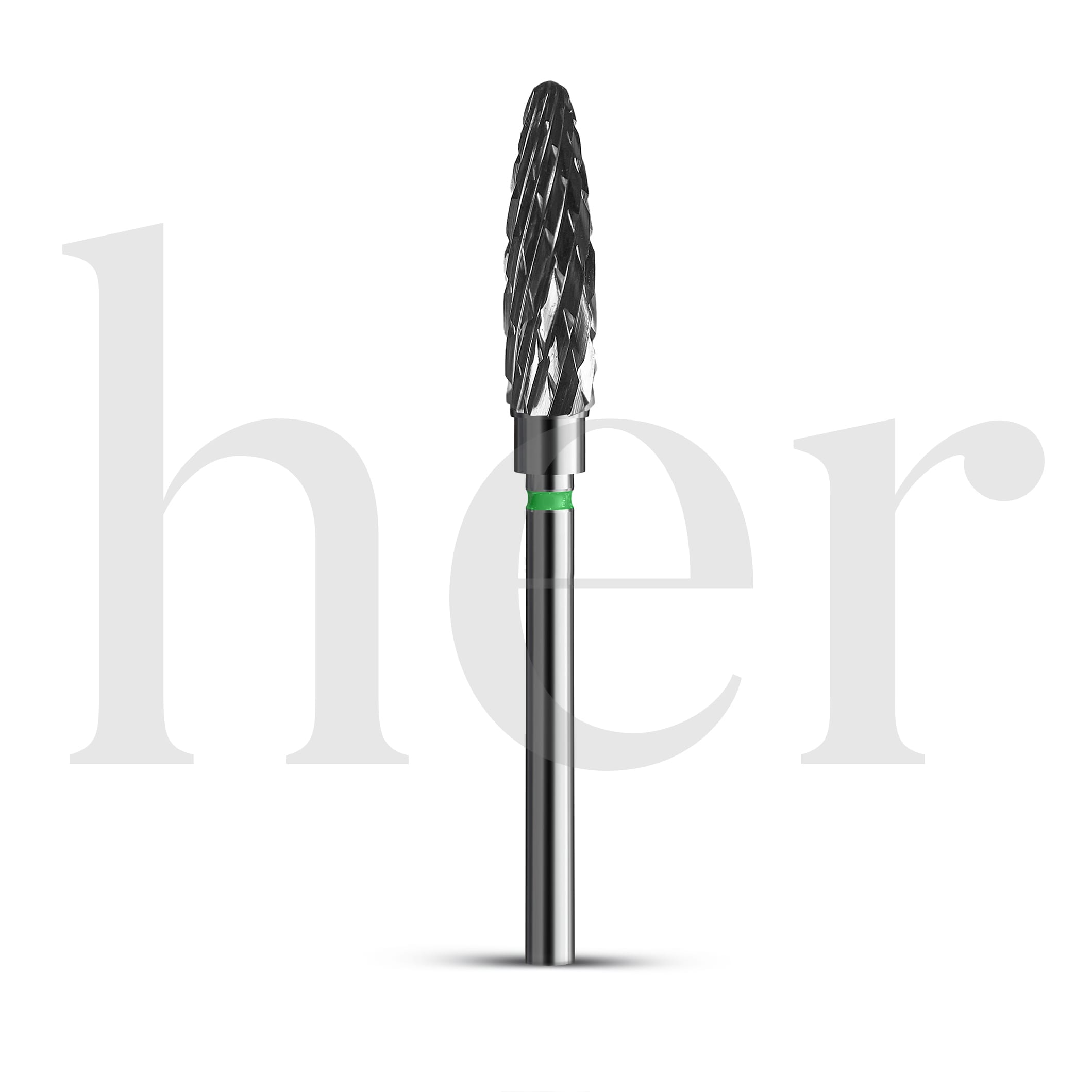 Capat de freza carbid con subtire verde - 040