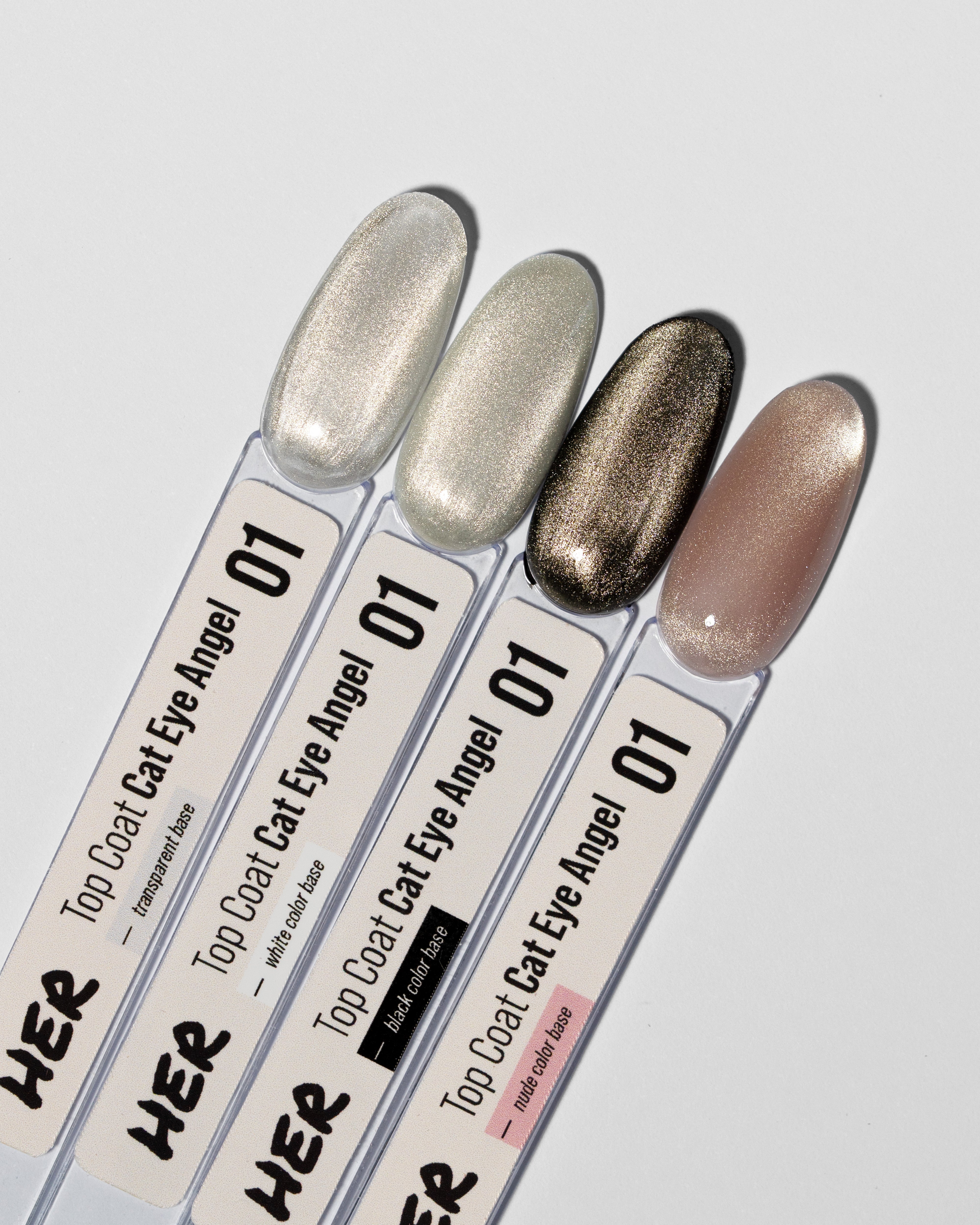Top Coat Cat Eye Angel - 01