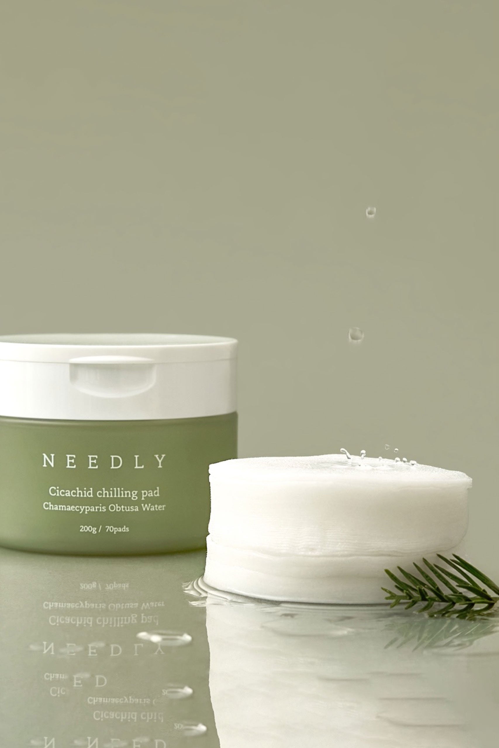 Needly Cicachid Chilling Pad - Calming pad with Centella Asiatica and Madecassoside