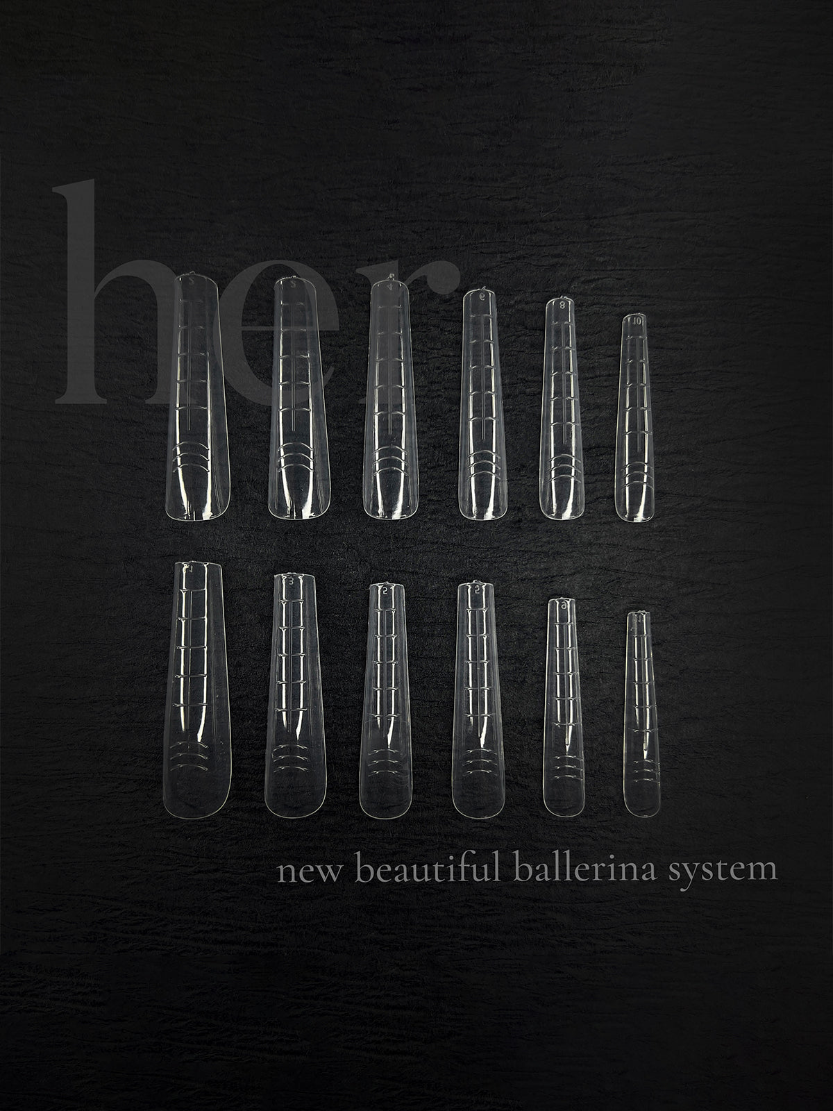 Tipsuri Reutilizabile HER NEW BEAUTIFUL BALLERINA SYSTEM - HER