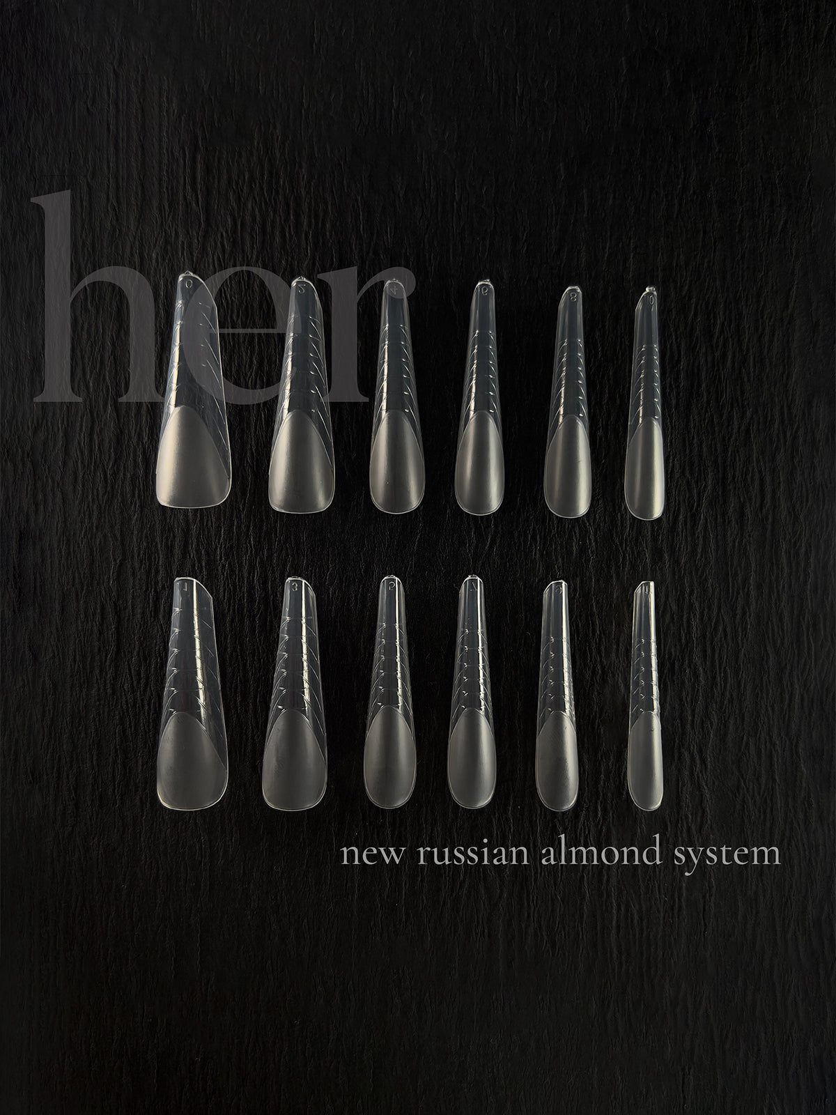 Tipsuri Reutilizabile HER NEW RUSSIAN ALMOND SYSTEM - HER