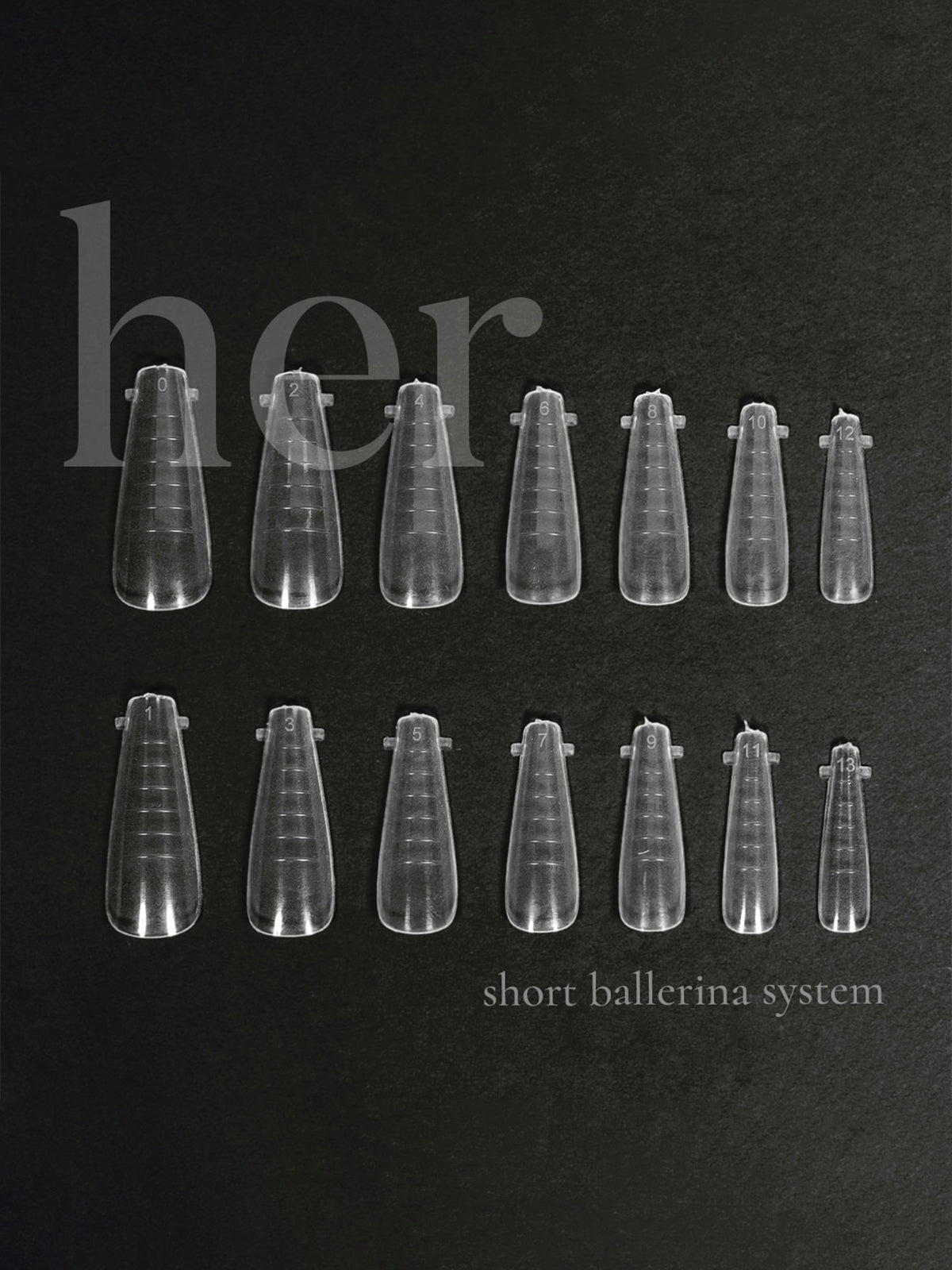 TIPSURI REUTILIZABILE SHORT BALLERINA SYSTEM - HER