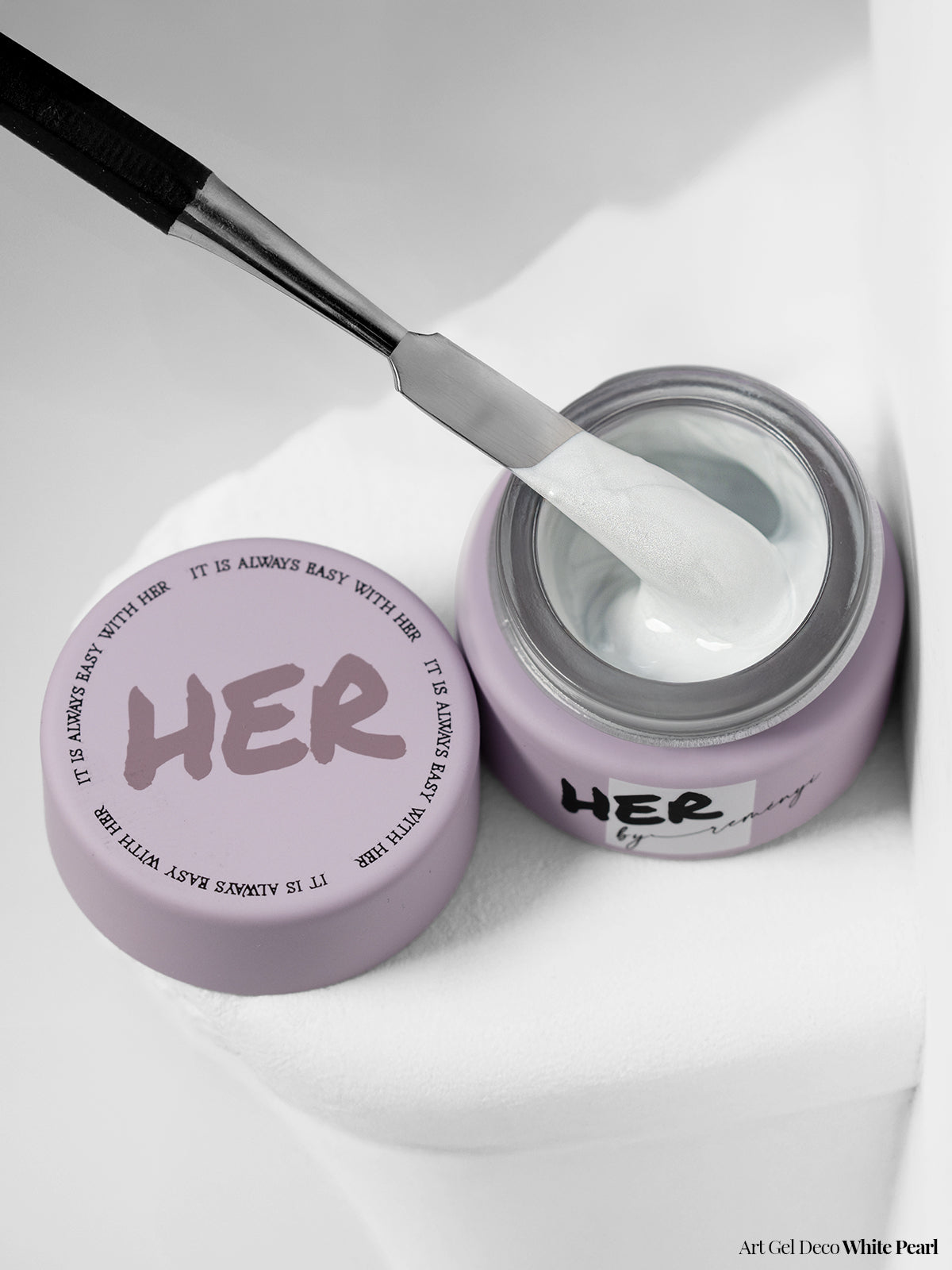 Art gel deco - White Pearl