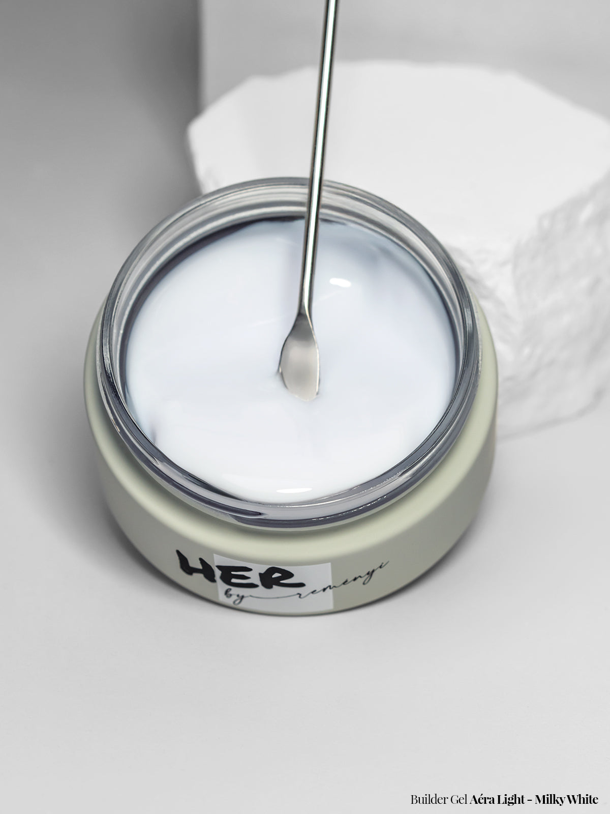 Builder Gel Aéra Light - MILKY WHITE - HER