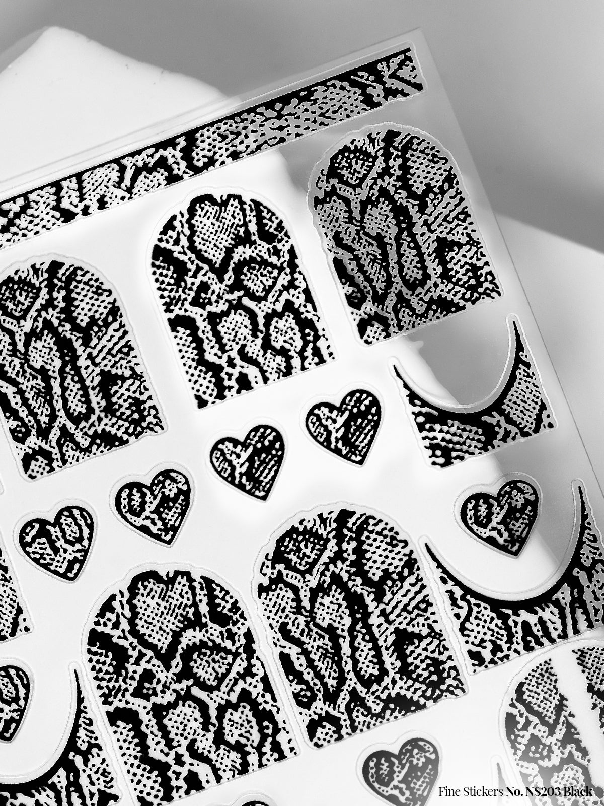 Fine Stickers No. NS203 Black - HER