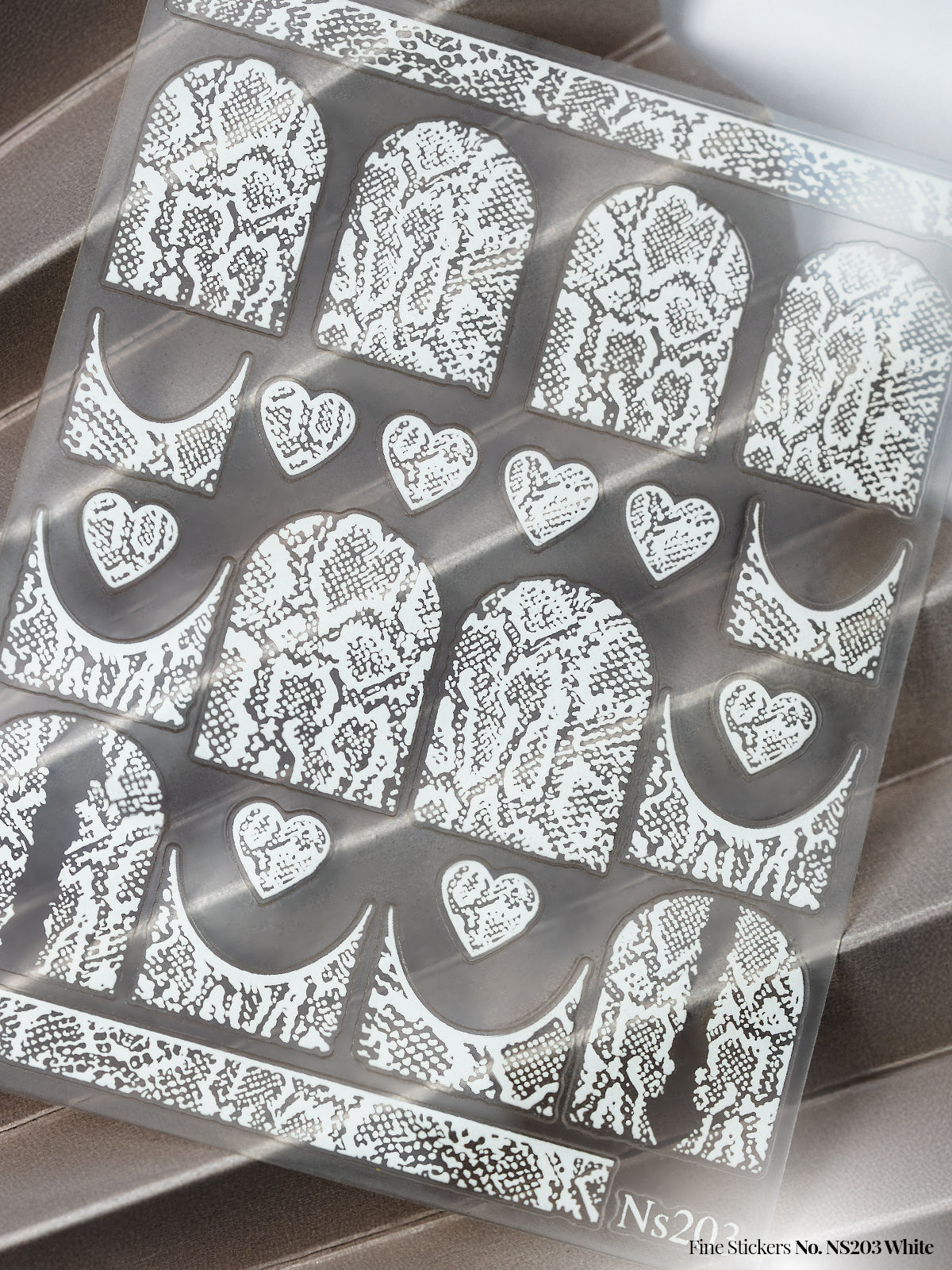 Fine Stickers No. NS203 White - HER