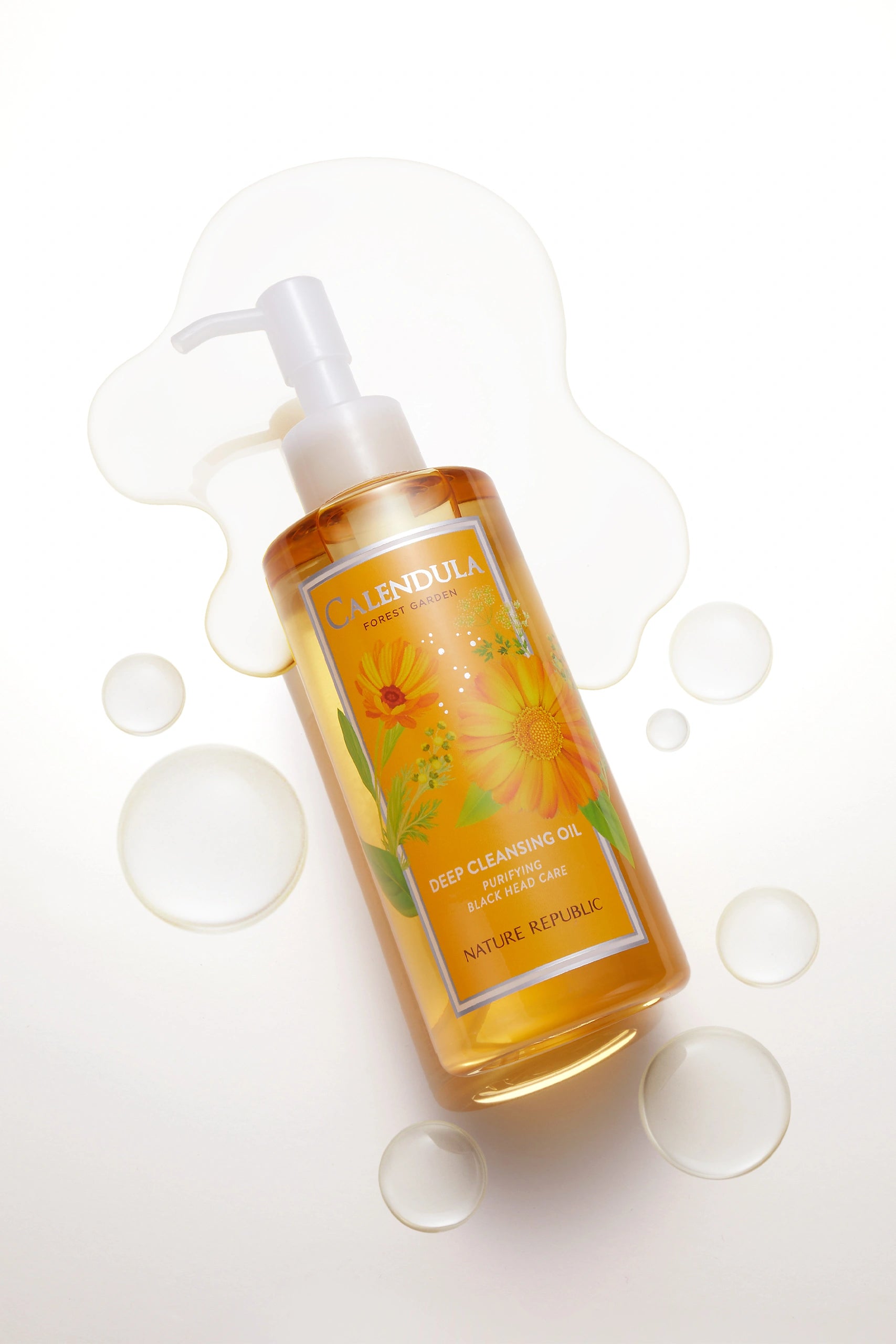 Forest Garden Calendula Cleansing Oil - Ulei demachiant cu extract de Galbenele