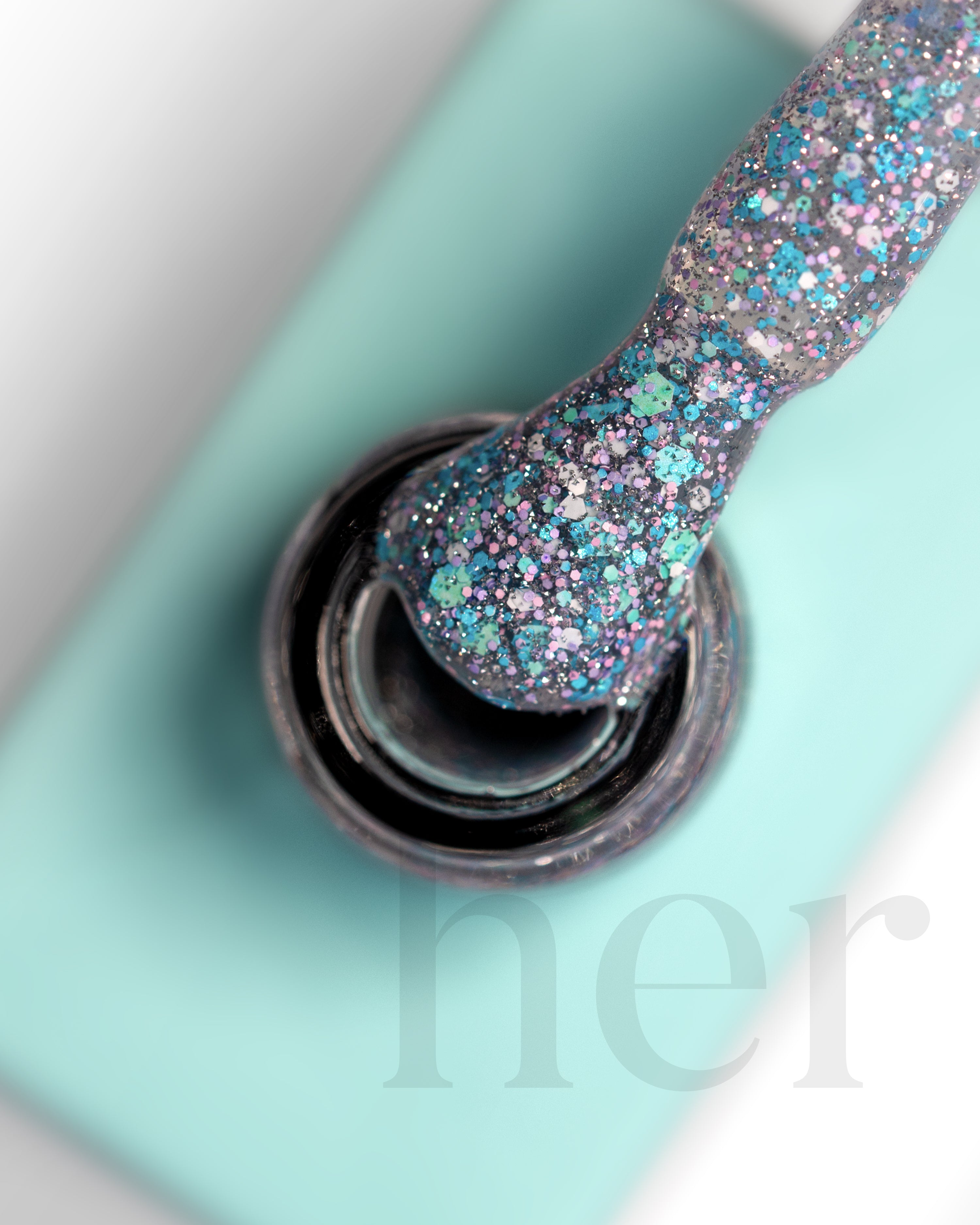Rubber Base Coat AFTER PARTY BLUE
