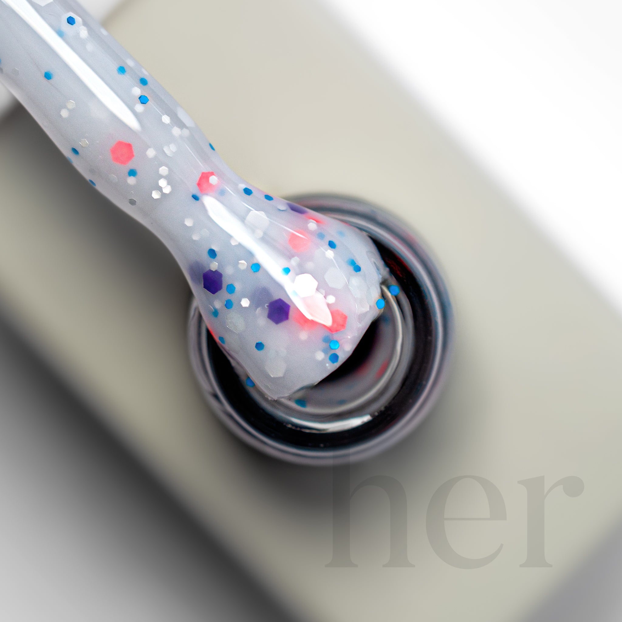 Rubber Base Coat BUBBLE AQUARELLE