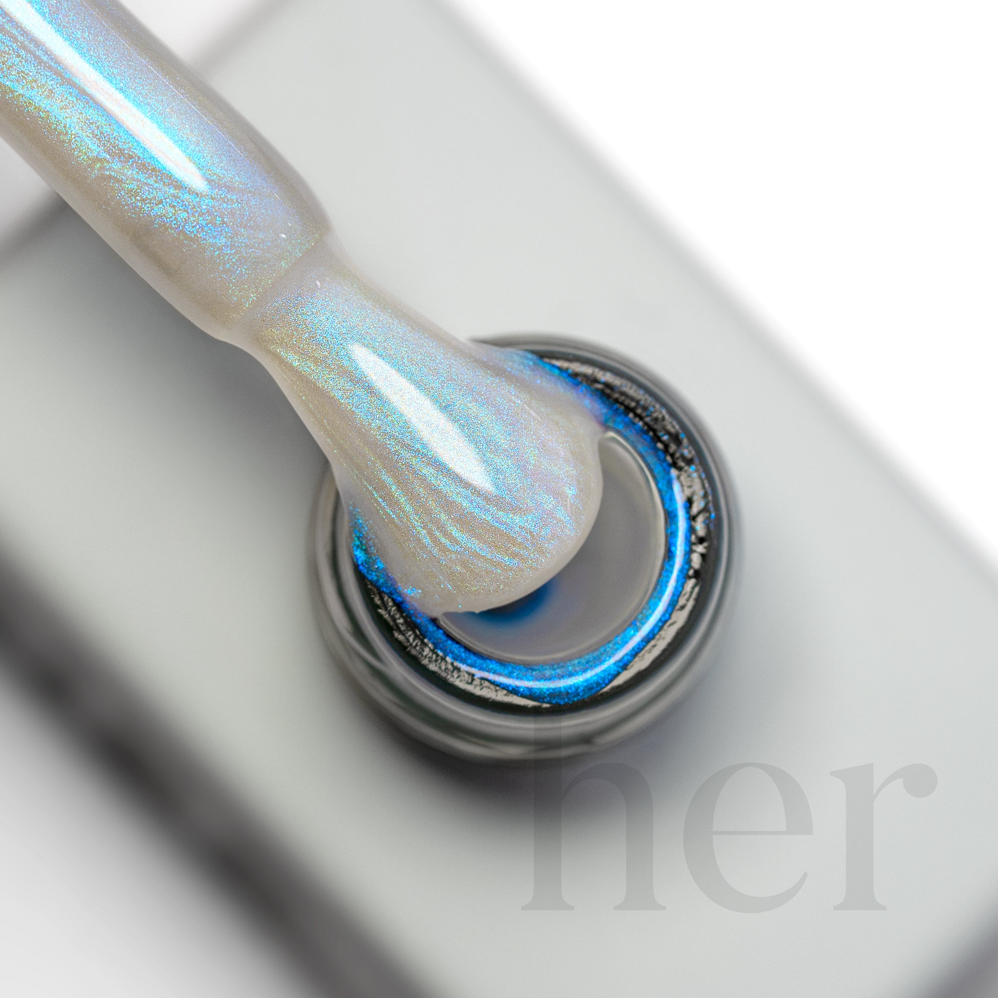 Rubber Base Coat DRAMA QUEEN BLUE