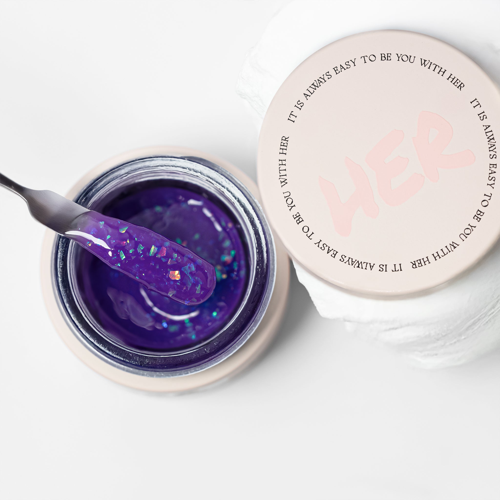Rubber Base Coat PURPLE TANZANI