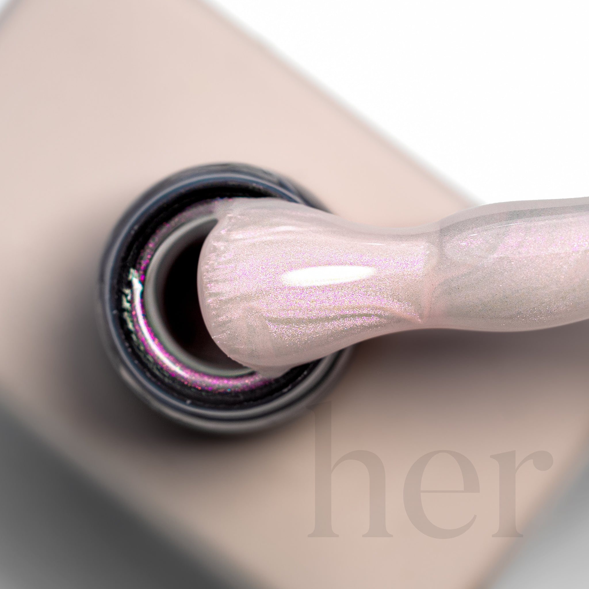 Rubber Base Coat ROSE PEARL
