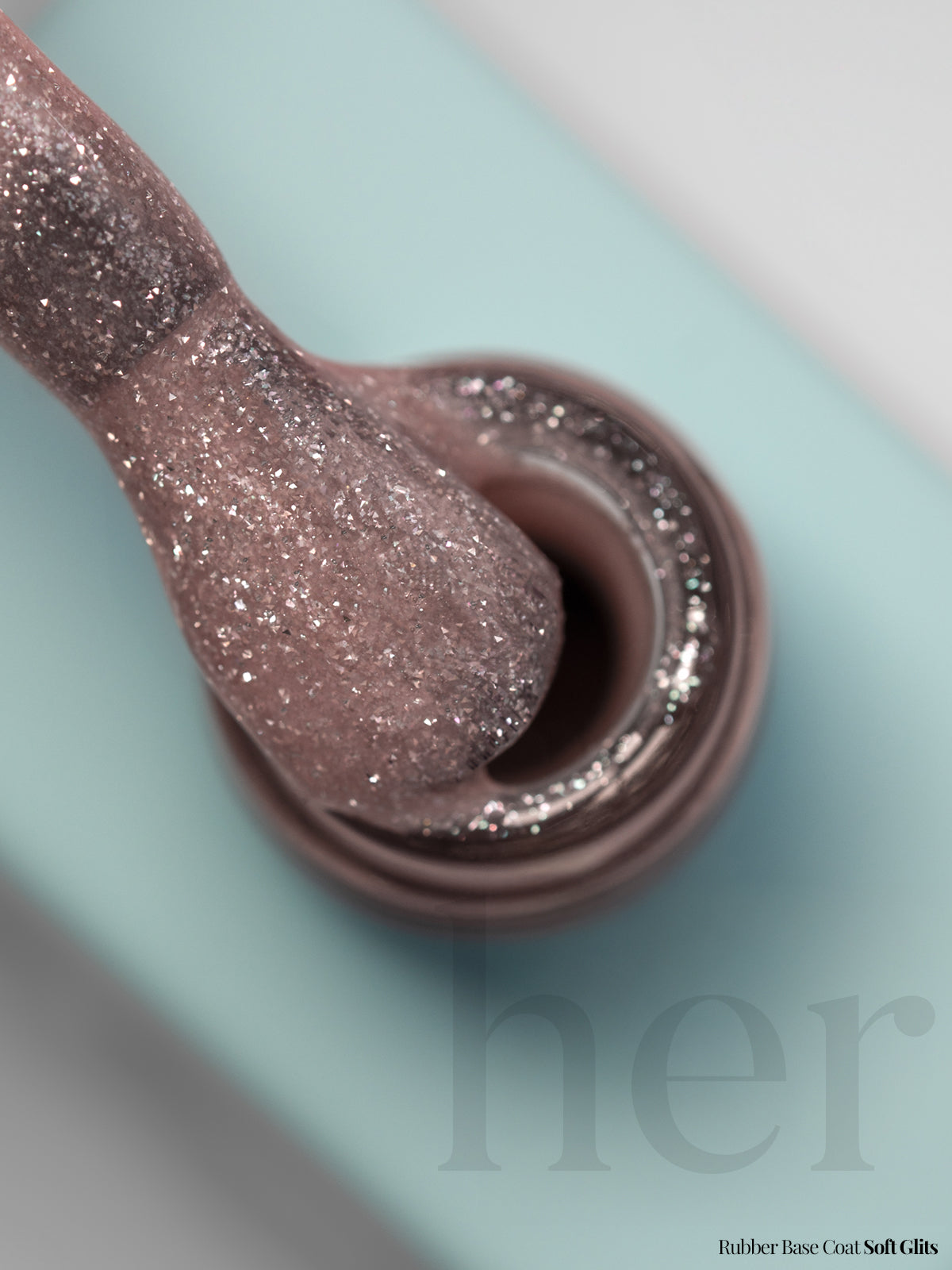 Rubber Base Coat SOFT GLITS