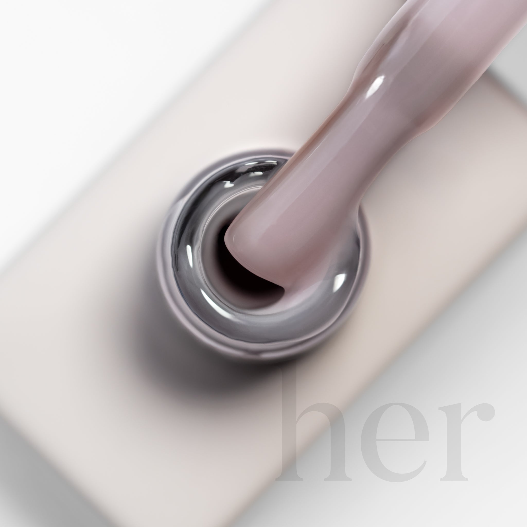 Rubber Base Coat HER - NUDE DUST