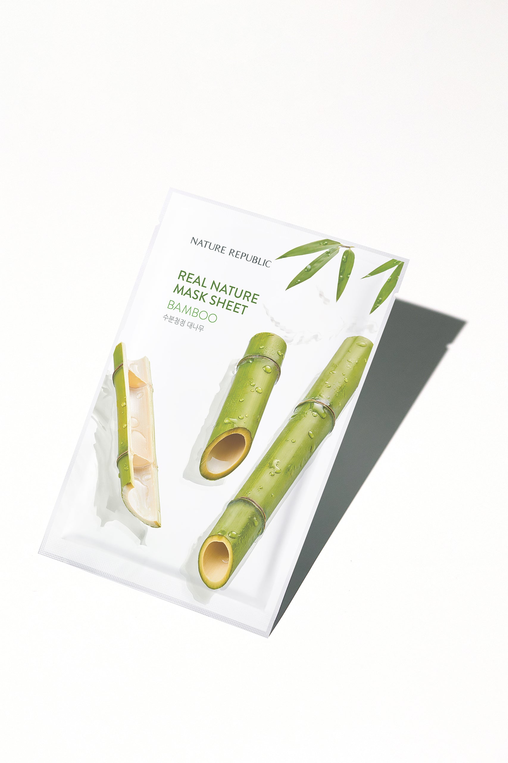 Real Nature Bamboo Mask Sheet - Face mask with Bamboo extract